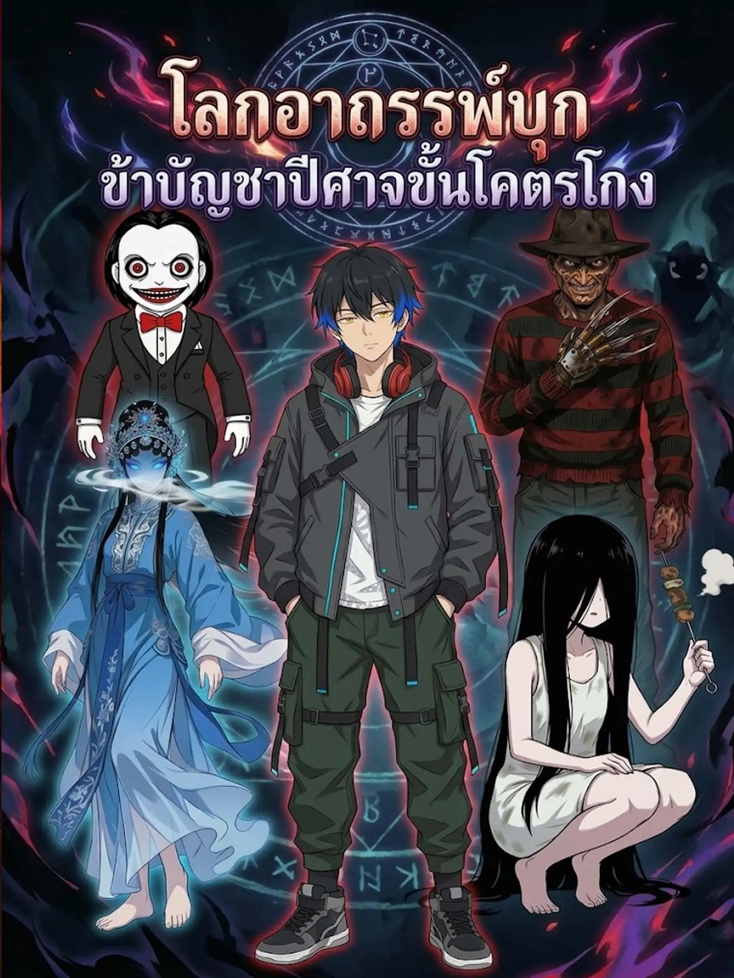 โลกอาถรรพ์บุก ข้าบัญชาปีศาจขั้นโคตรโกง short drama poster