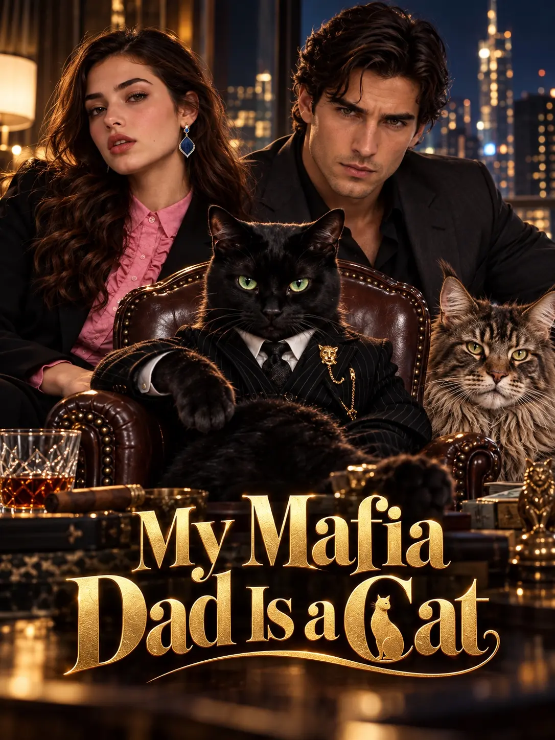 My Mafia Dad Is a Cat short drama poster