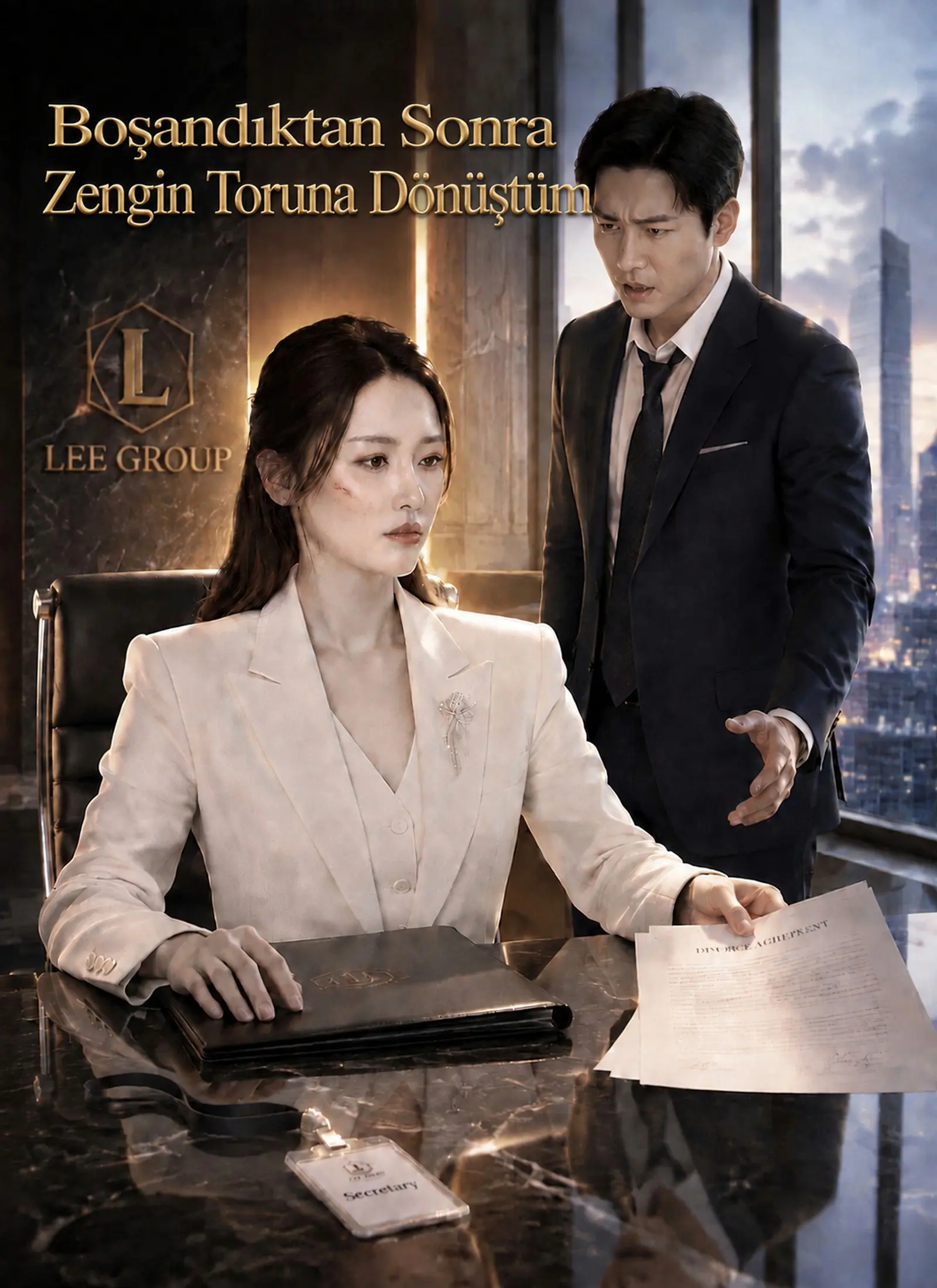 [Dublajlı]Boşandıktan Sonra Zengin Toruna Dönüştüm short drama poster