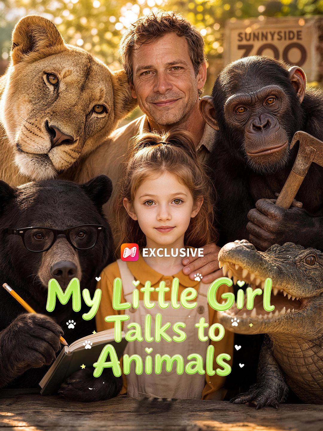 My Little Girl Talks to Animals short drama poster