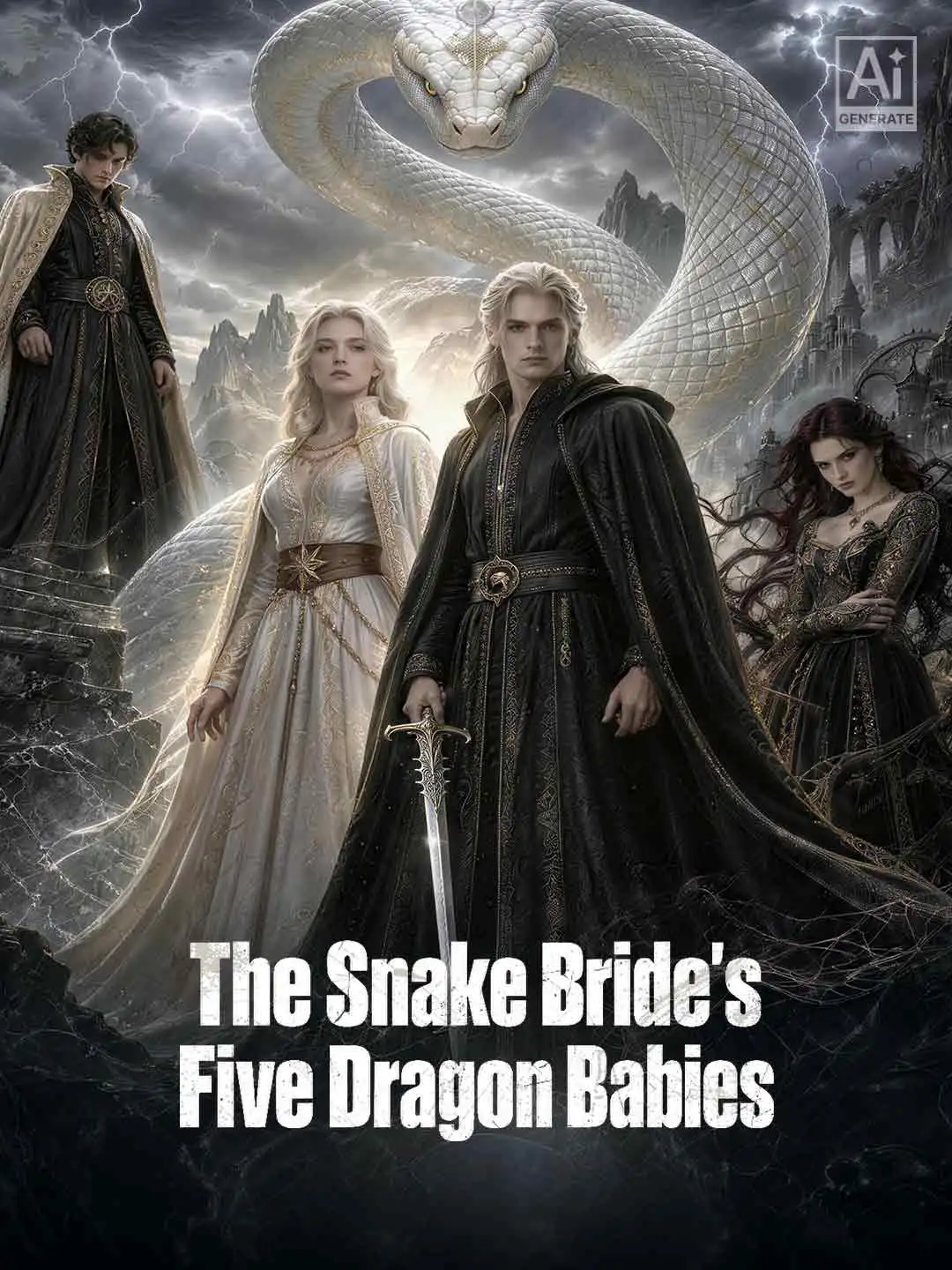 The Snake Bride's Five Dragon Babies short drama poster