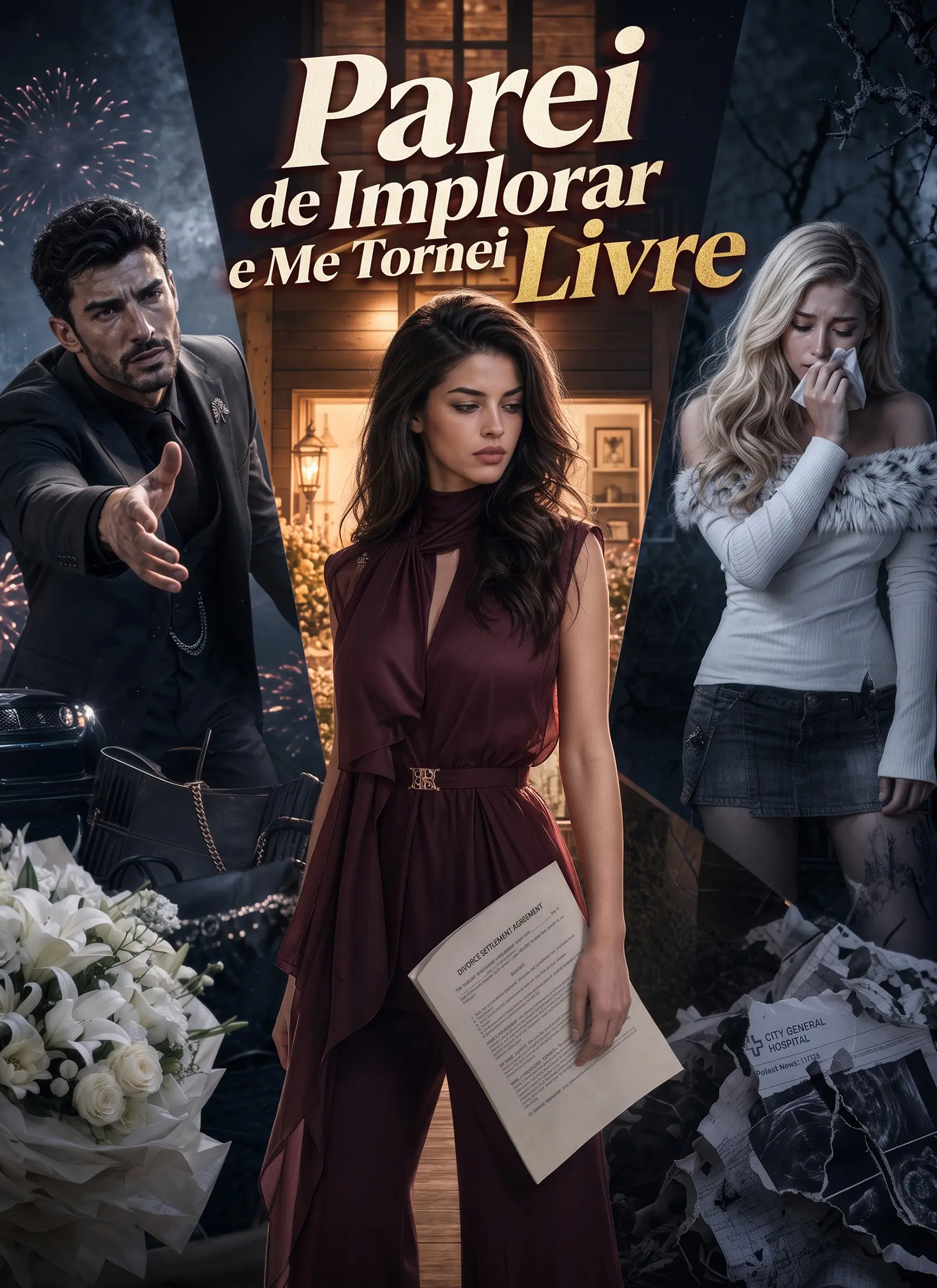 Parei de Implorar e Me Tornei Livre short drama poster