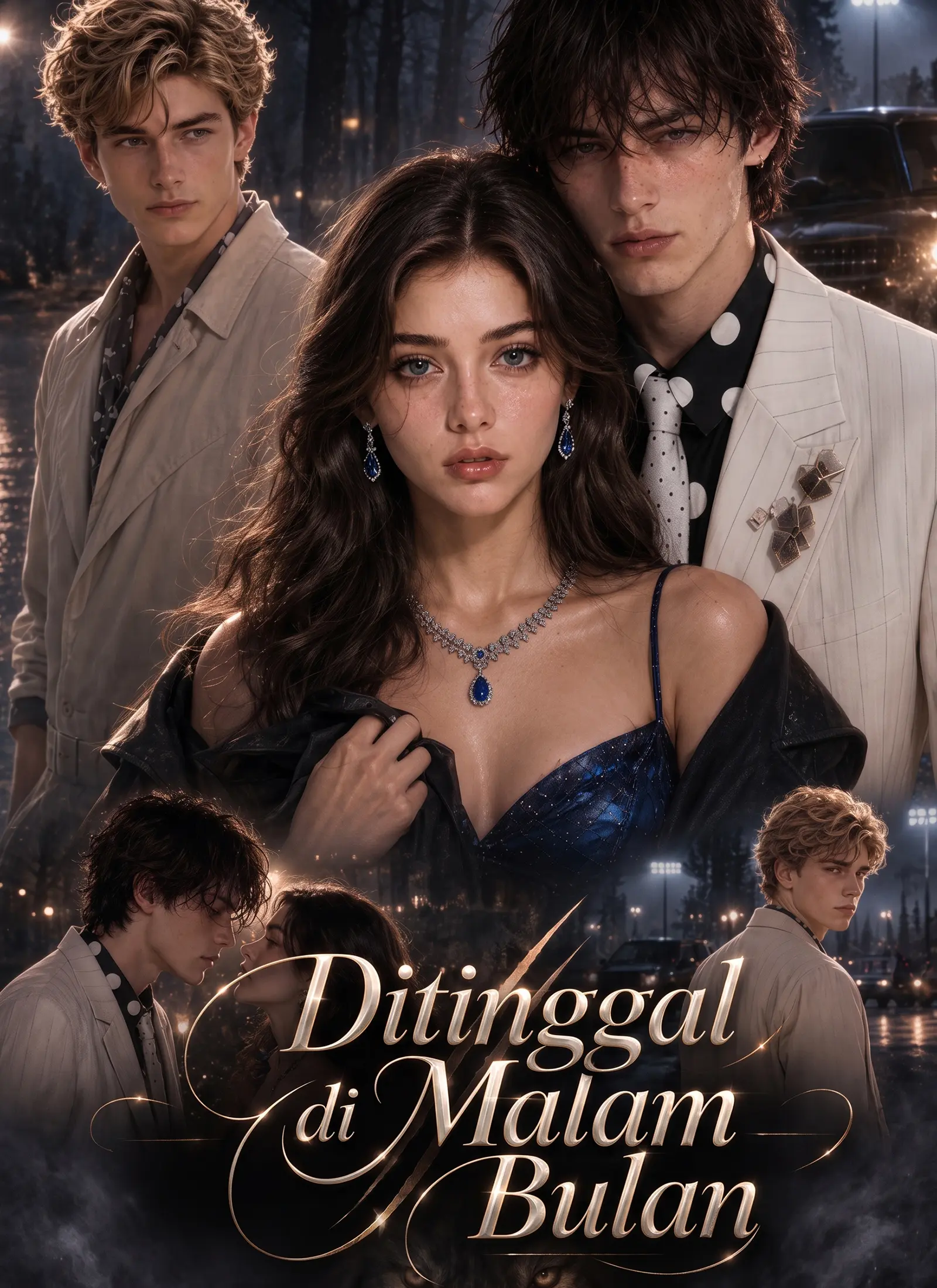 Ditinggal di Malam Bulan short drama poster