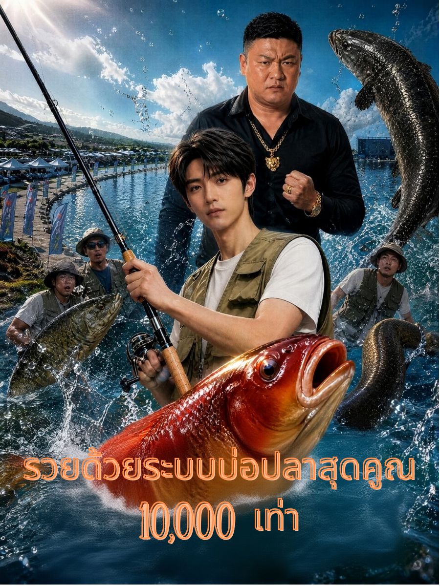 รวยด้วยระบบบ่อปลาสุดคูณ 10,000 เท่า short drama poster