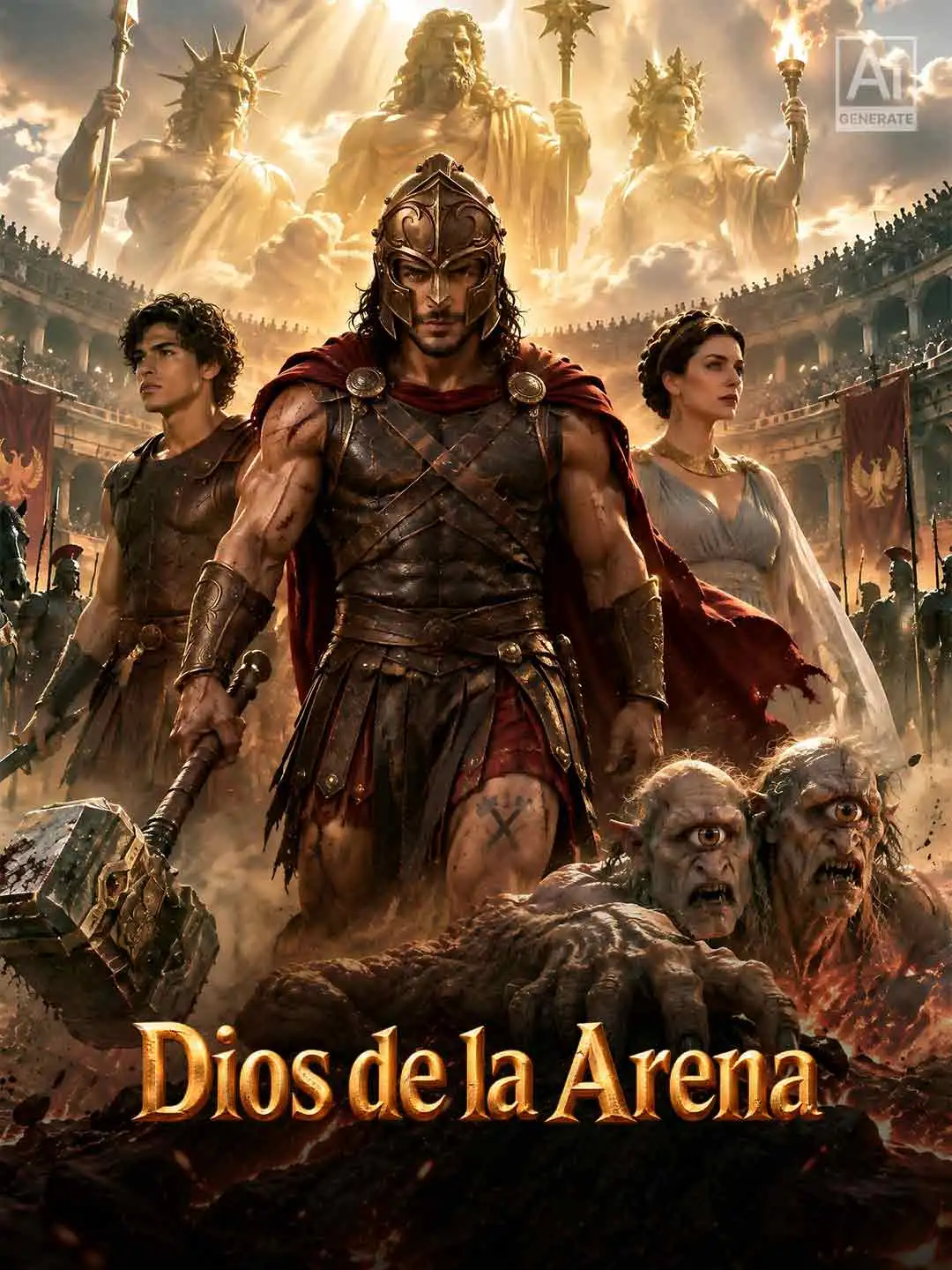 Dios de la Arena short drama poster