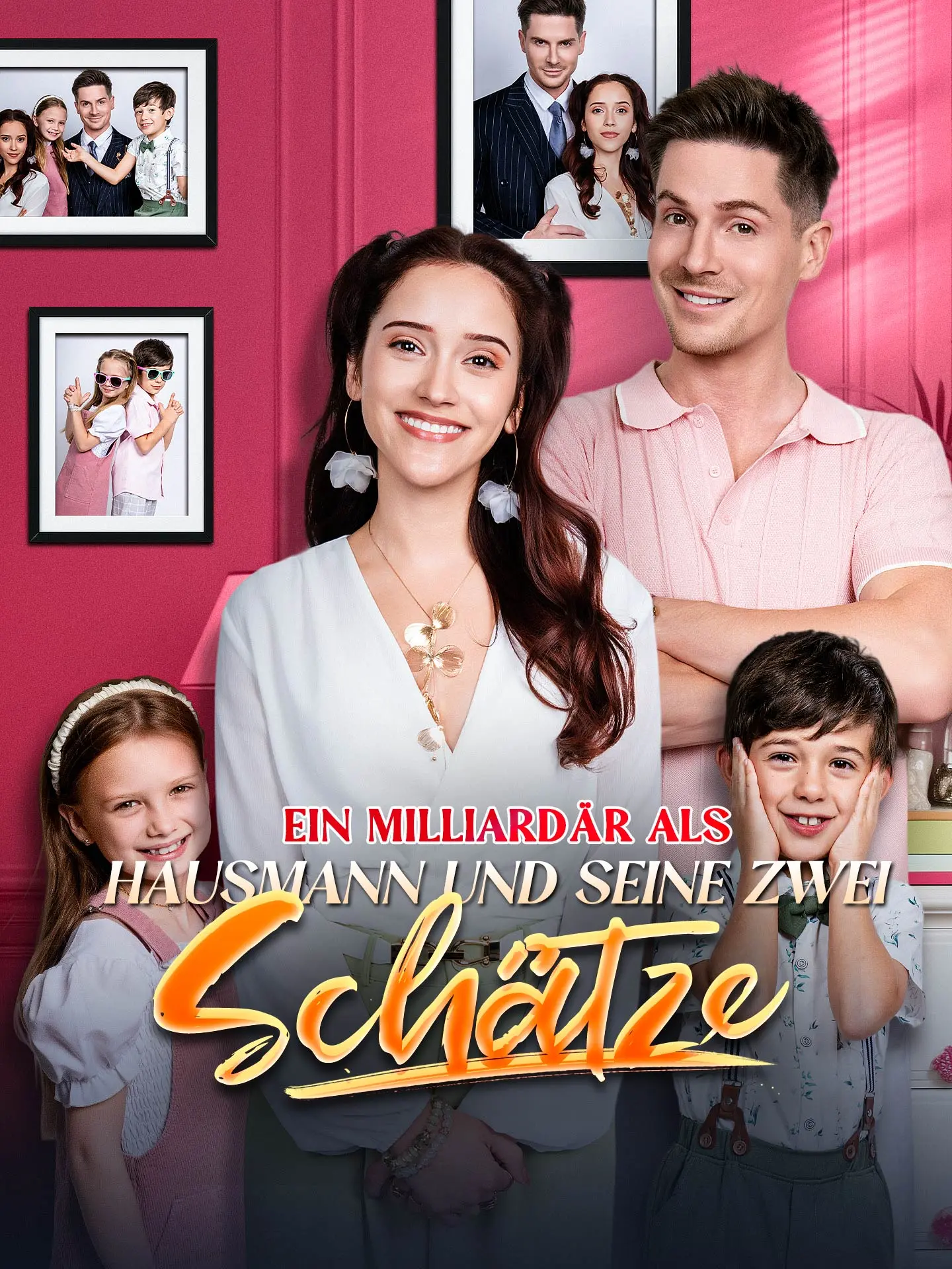Ein Milliardär als Hausmann und seine zwei Schätze short drama poster