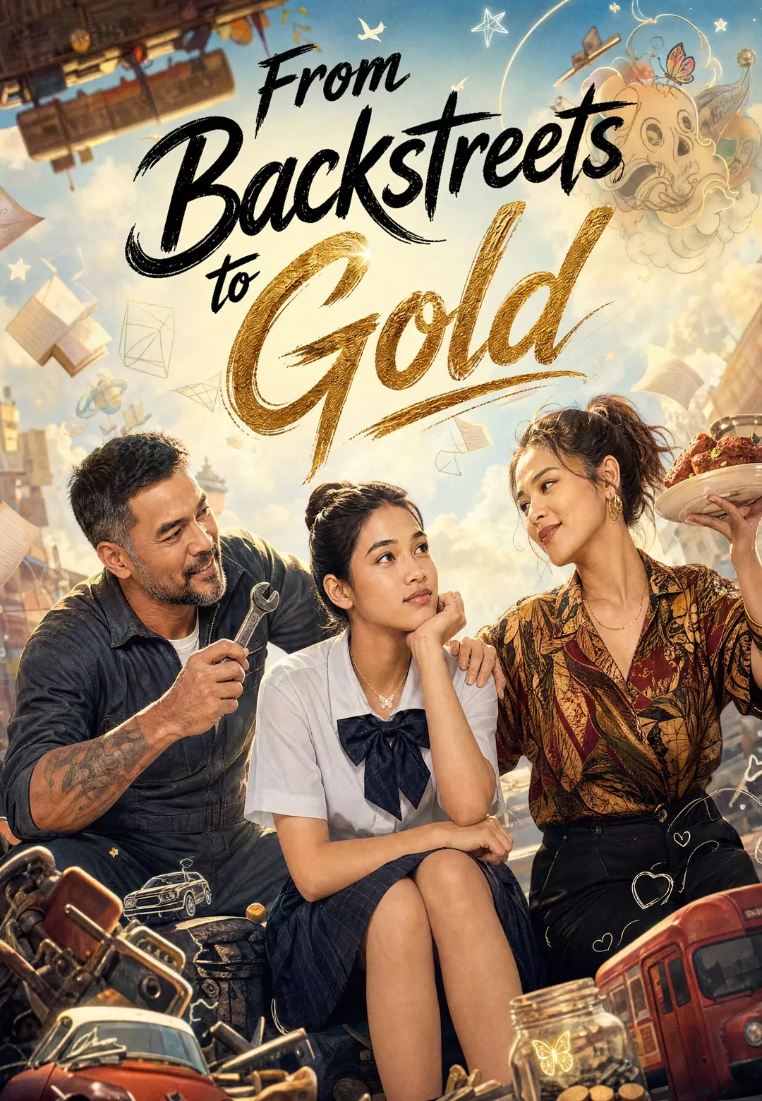 From Backstreets to Gold short drama poster