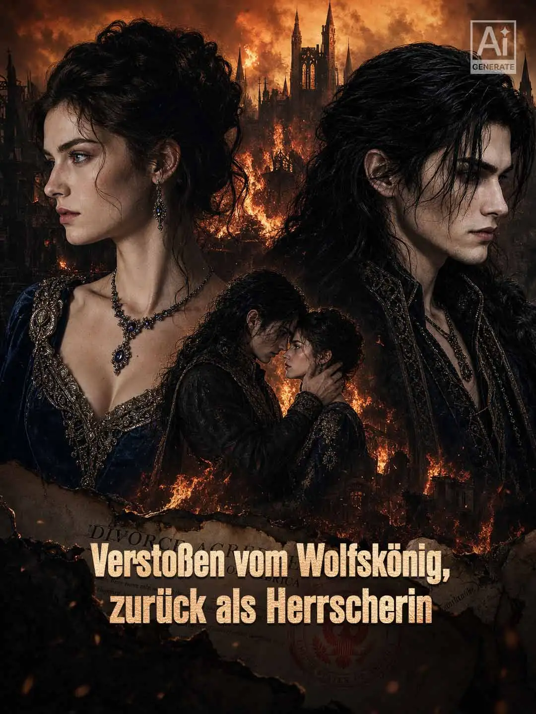 Verstoßen vom Wolfskönig, zurück als Herrscherin short drama poster