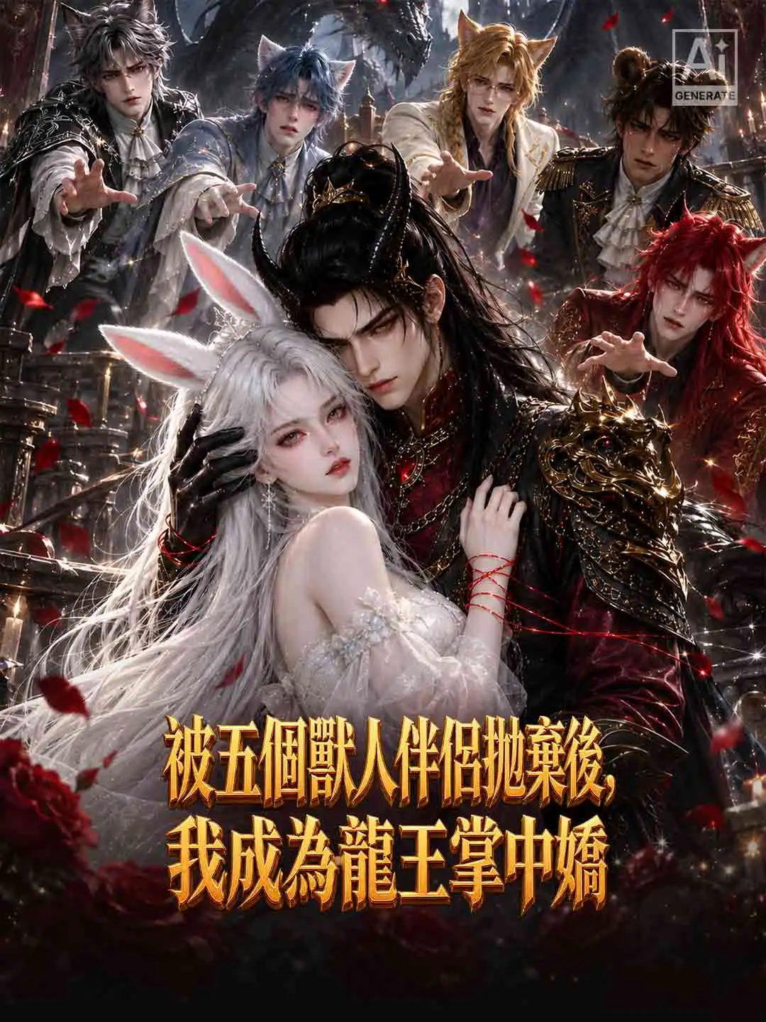 被五個獸人伴侶拋棄後，我成為龍王掌中嬌 short drama poster