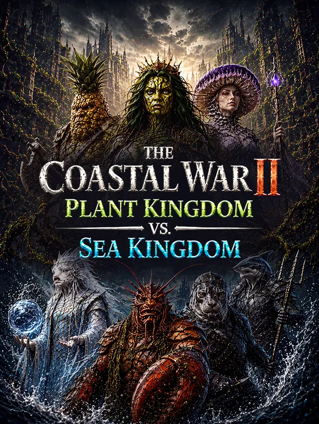 The Coastal War II: Plant Kingdom vs. Sea Kingdom short drama poster