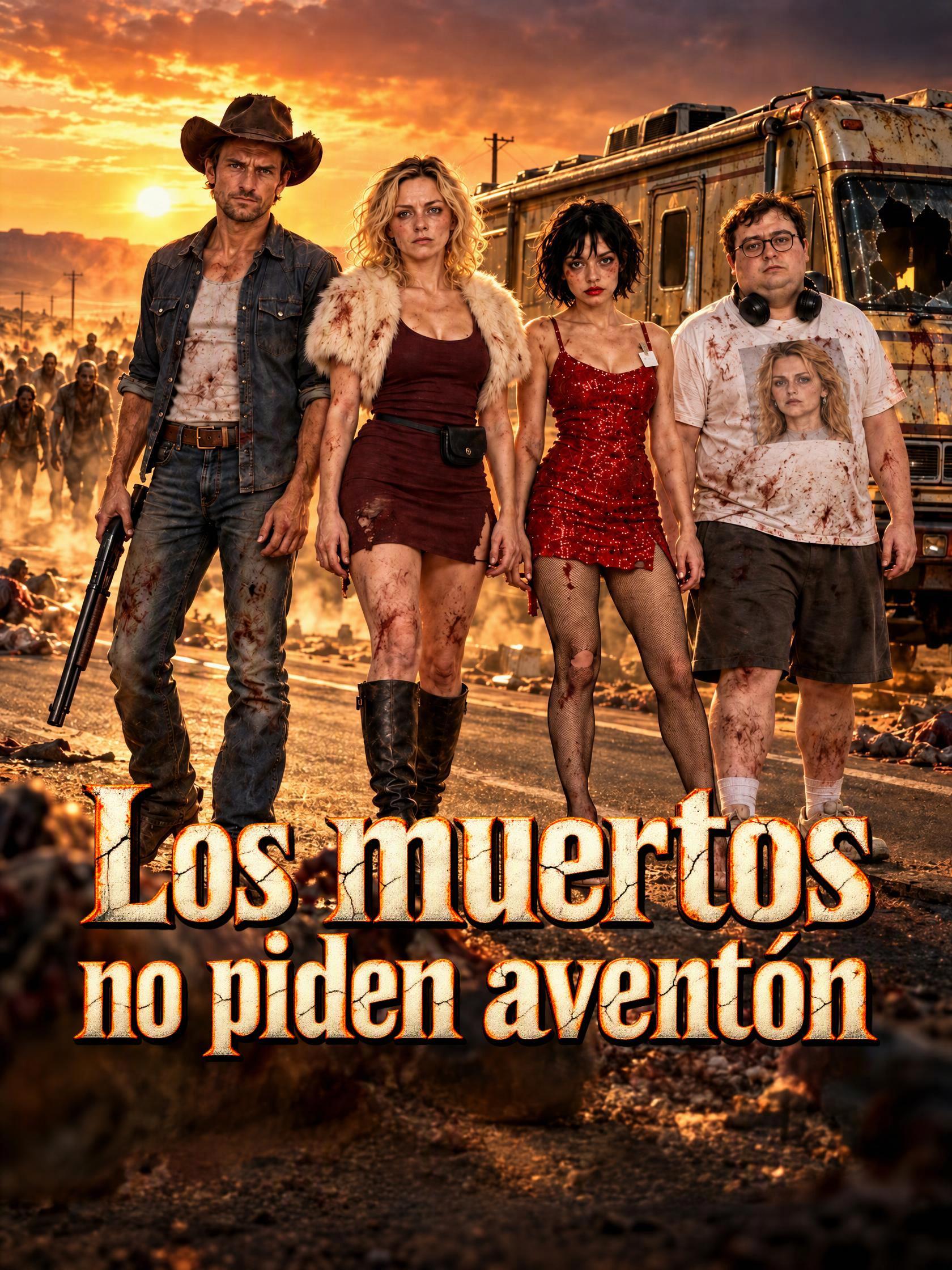 Los muertos no piden aventón short drama poster