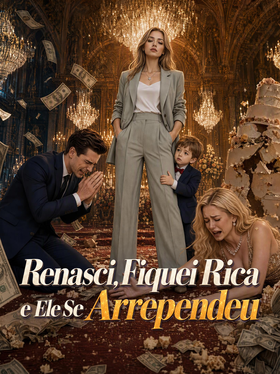 Renasci, Fiquei Rica e Ele Se Arrependeu short drama poster