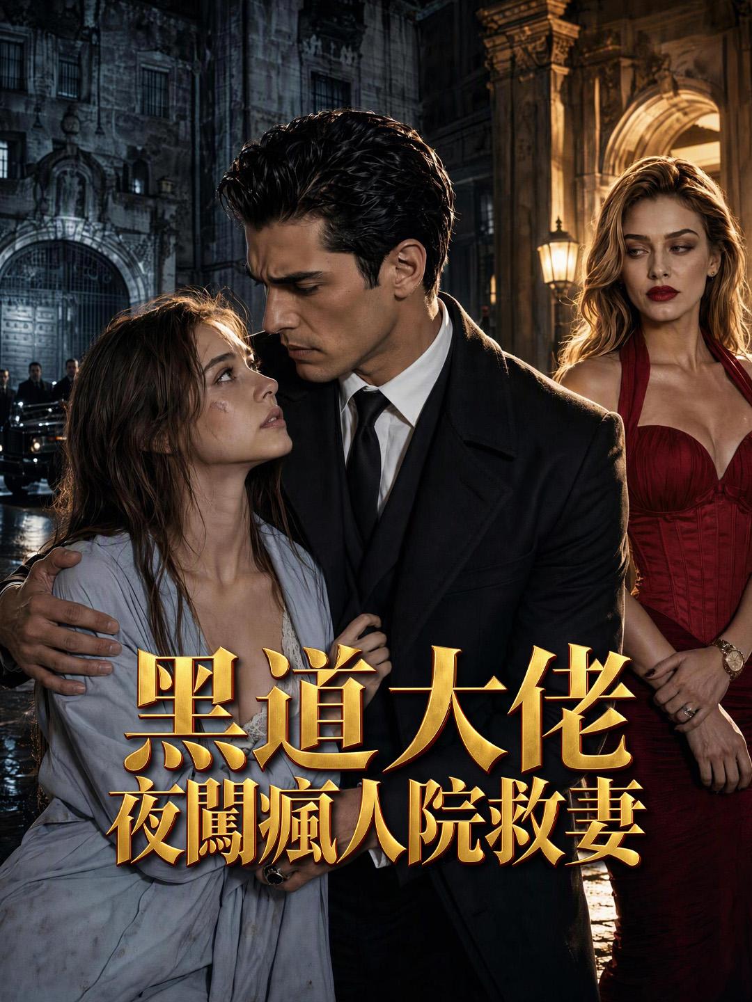 黑道大佬夜闖瘋人院救妻 short drama poster