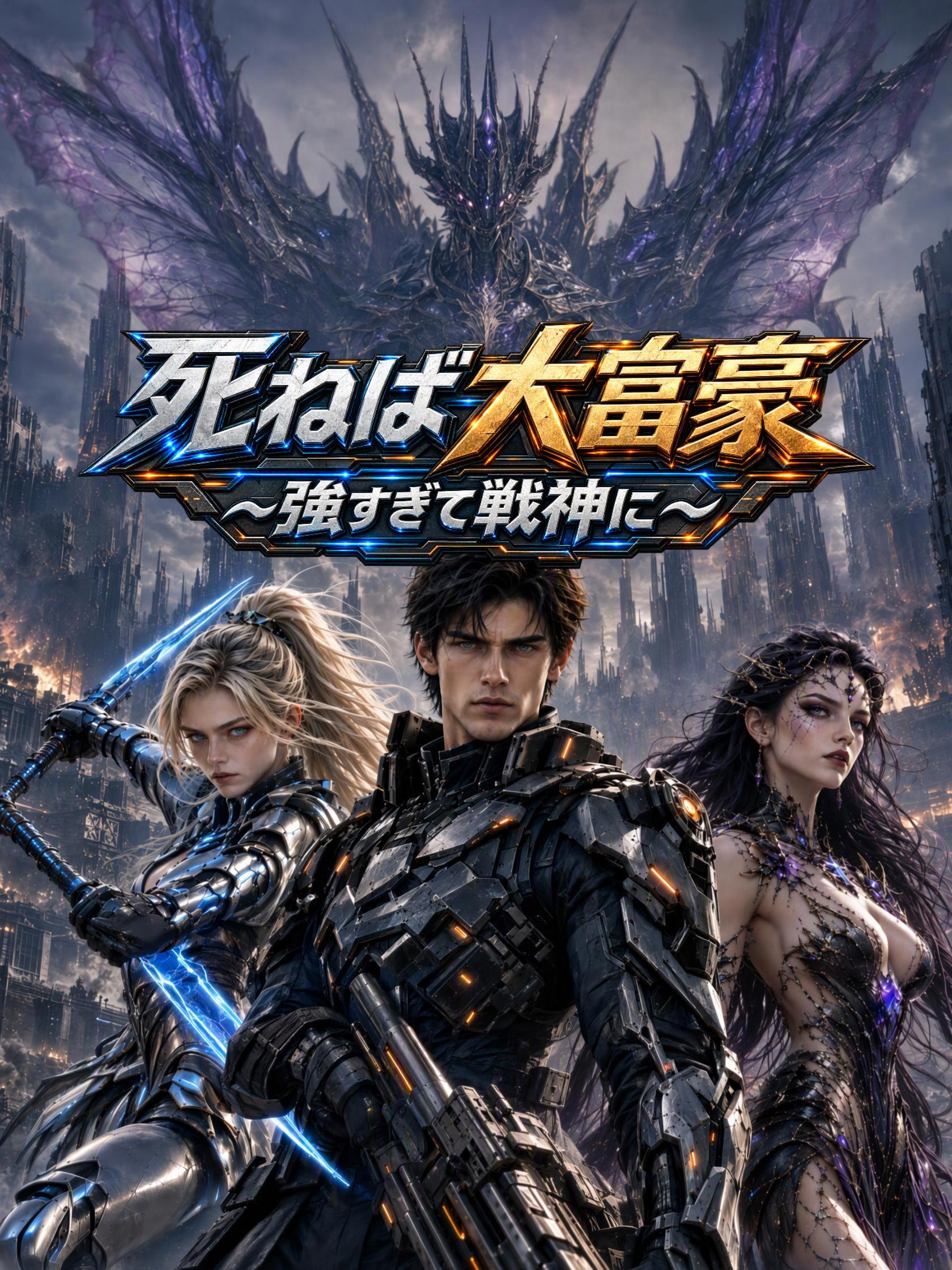 死ねば大富豪～強すぎて戦神に～ short drama poster