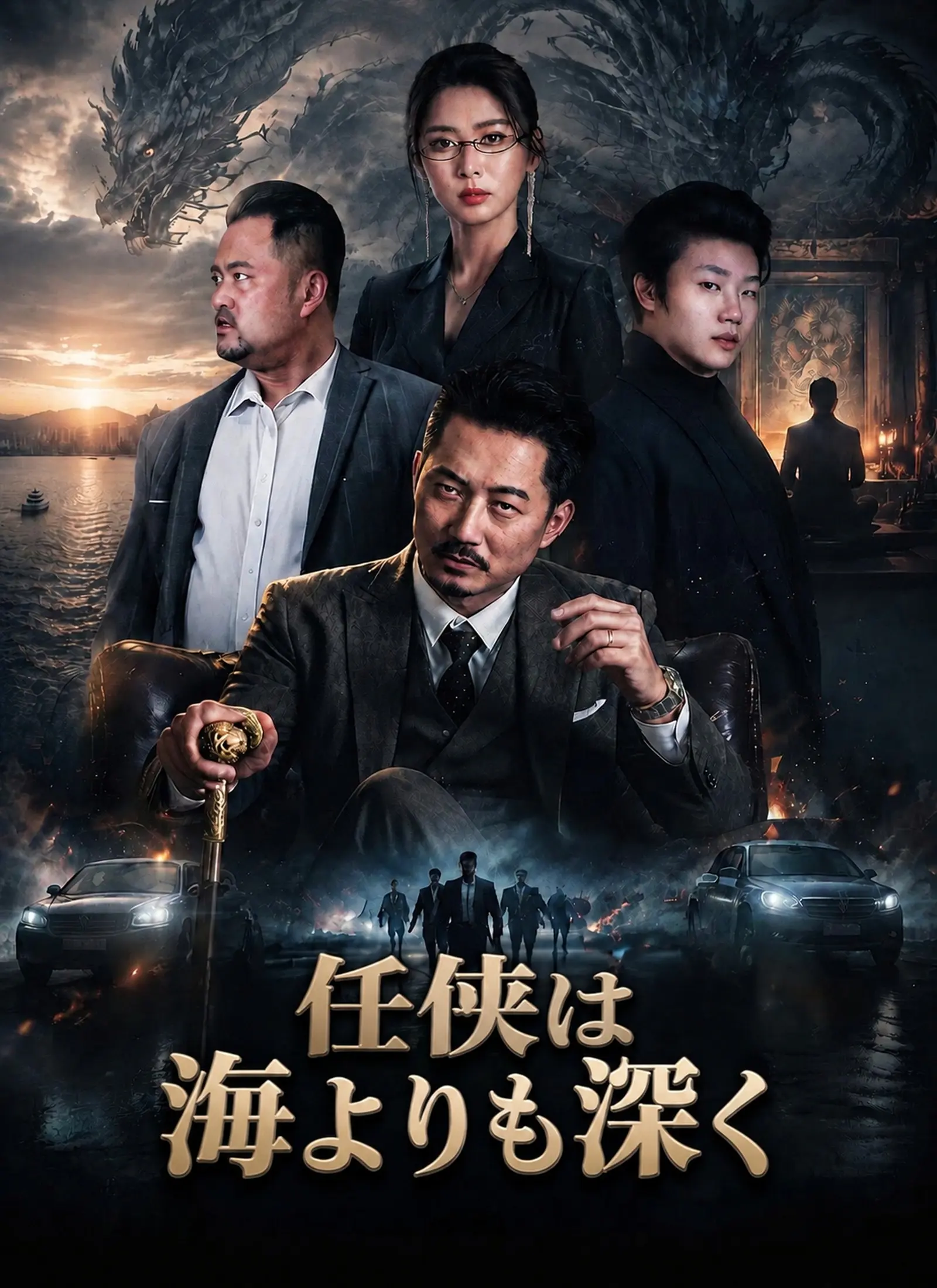 [吹替]任侠は海よりも深く short drama poster