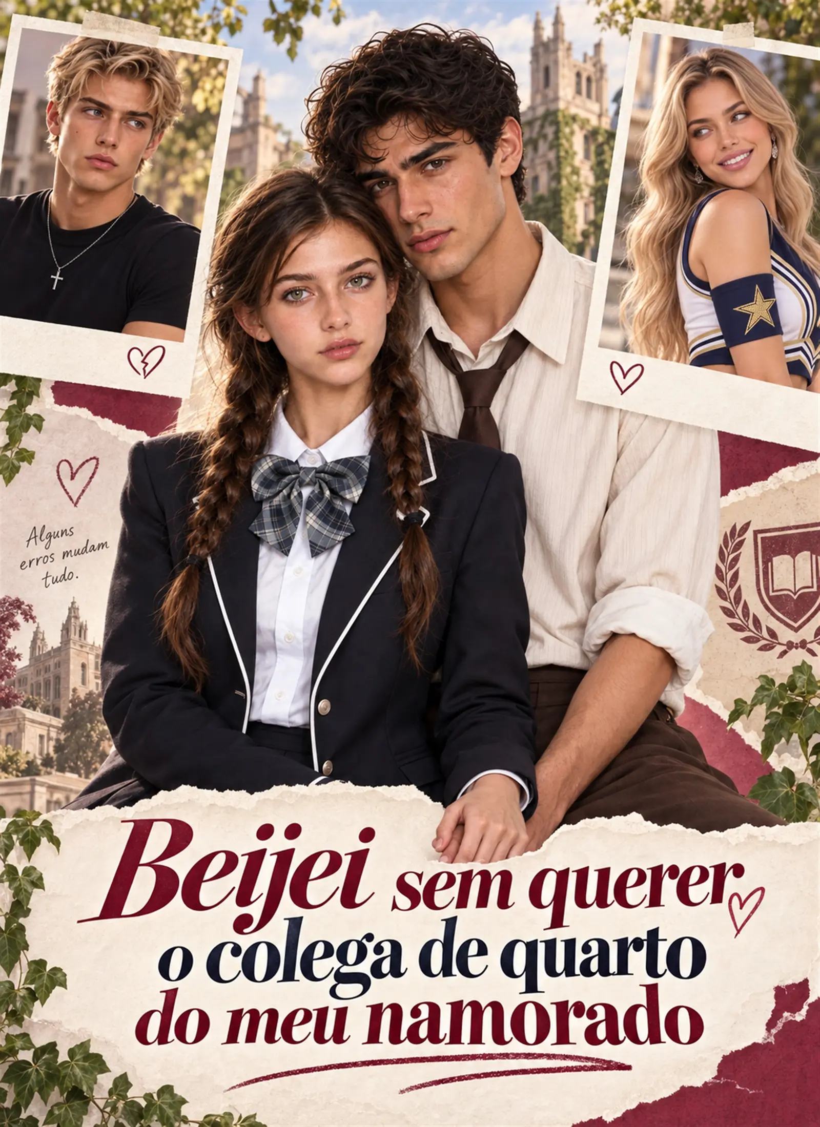 Beijei sem querer o colega de quarto do meu namorado short drama poster