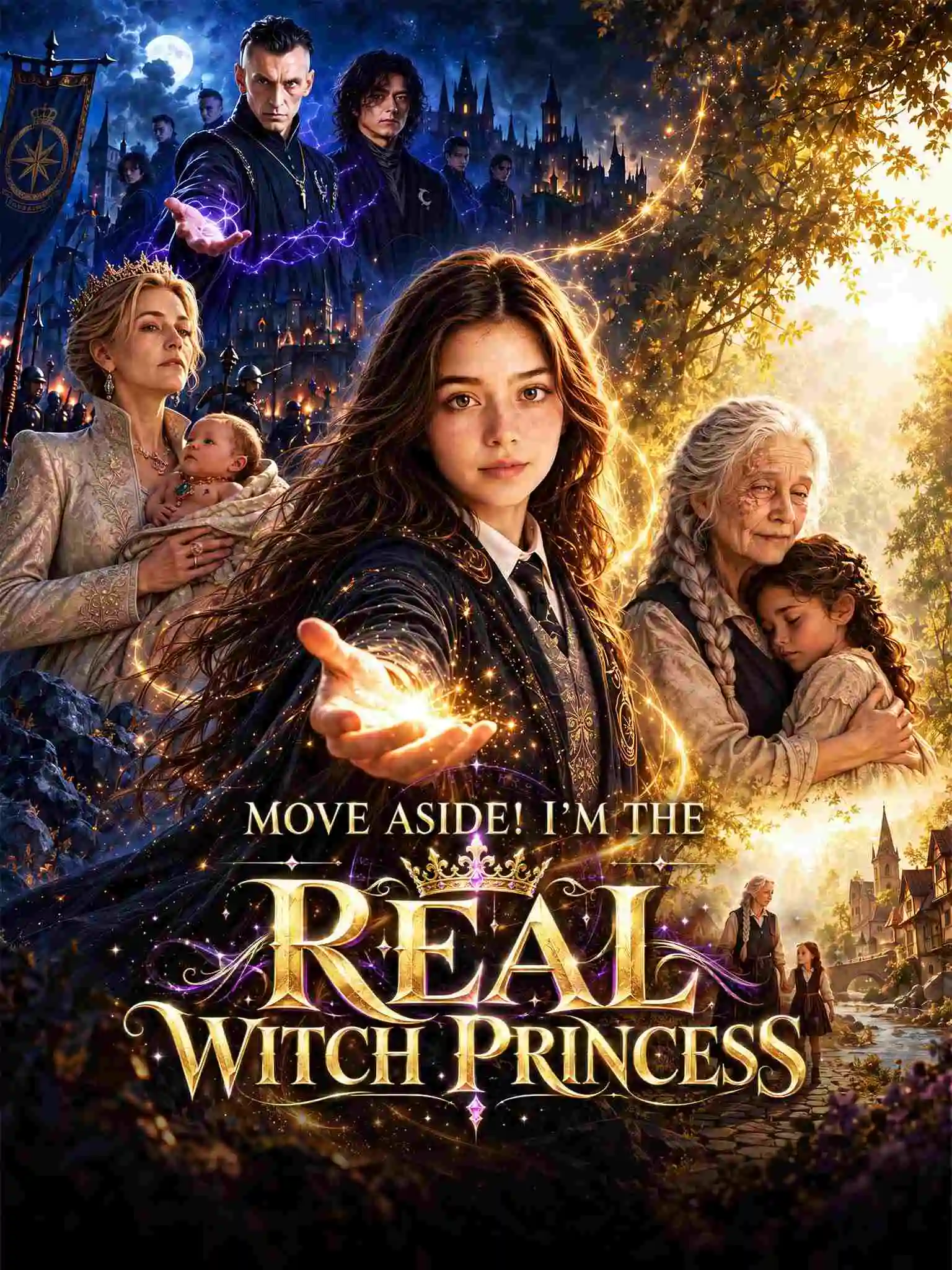 Move Aside! l'm the Real Witch Princess（内部自制） short drama poster