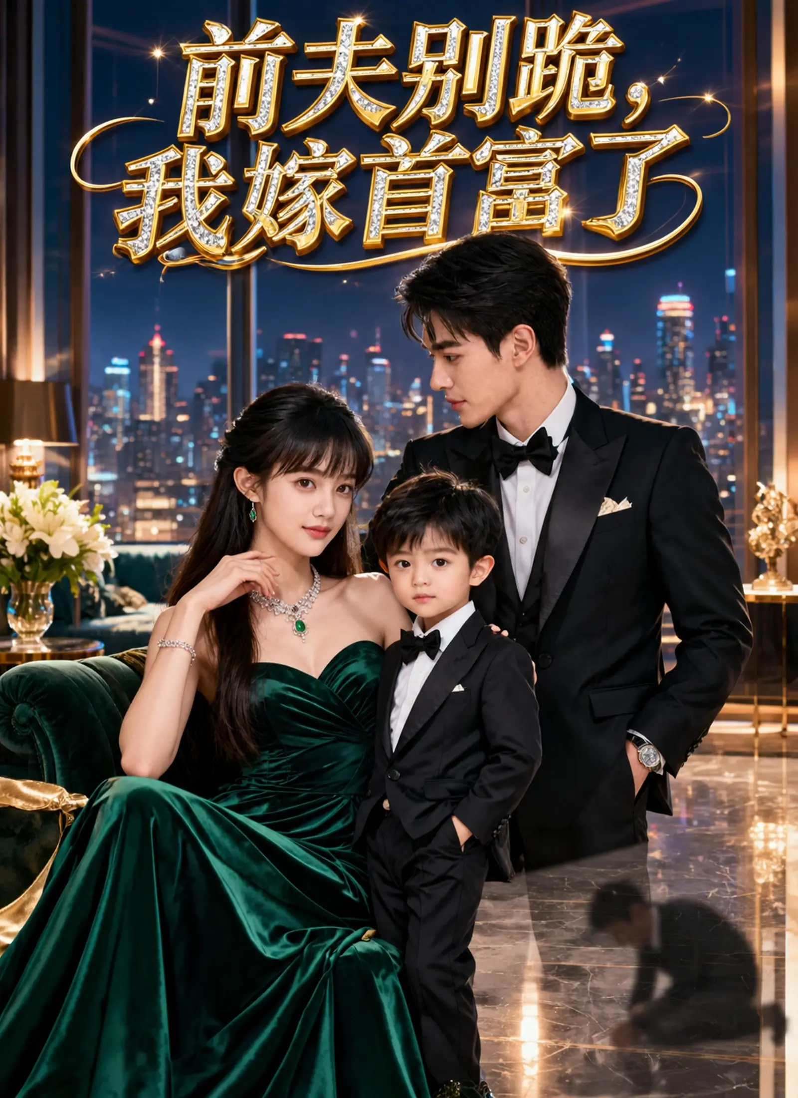 前夫別跪，我嫁首富了 short drama poster