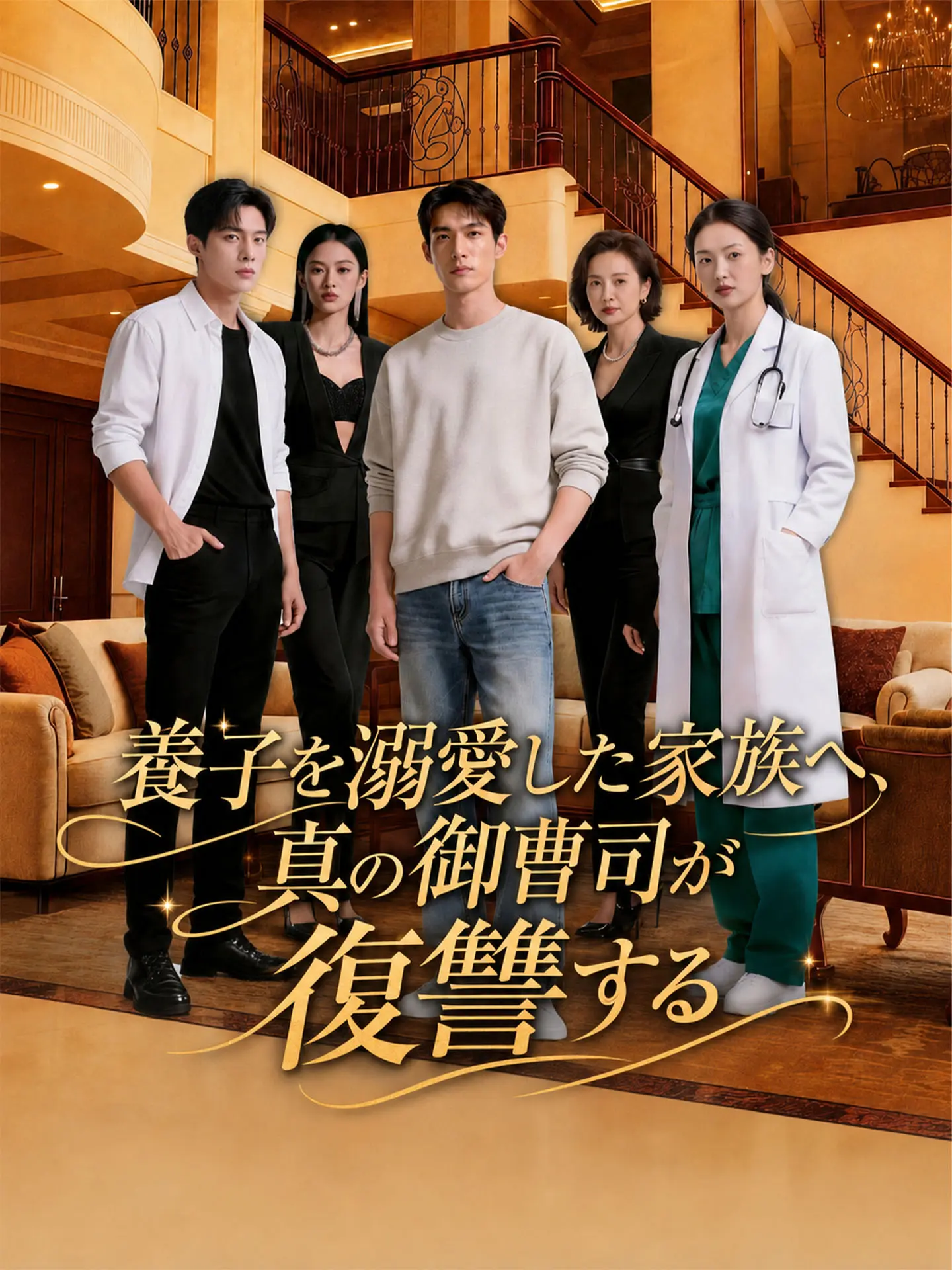 養子を溺愛した家族へ、真の御曹司が復讐する short drama poster