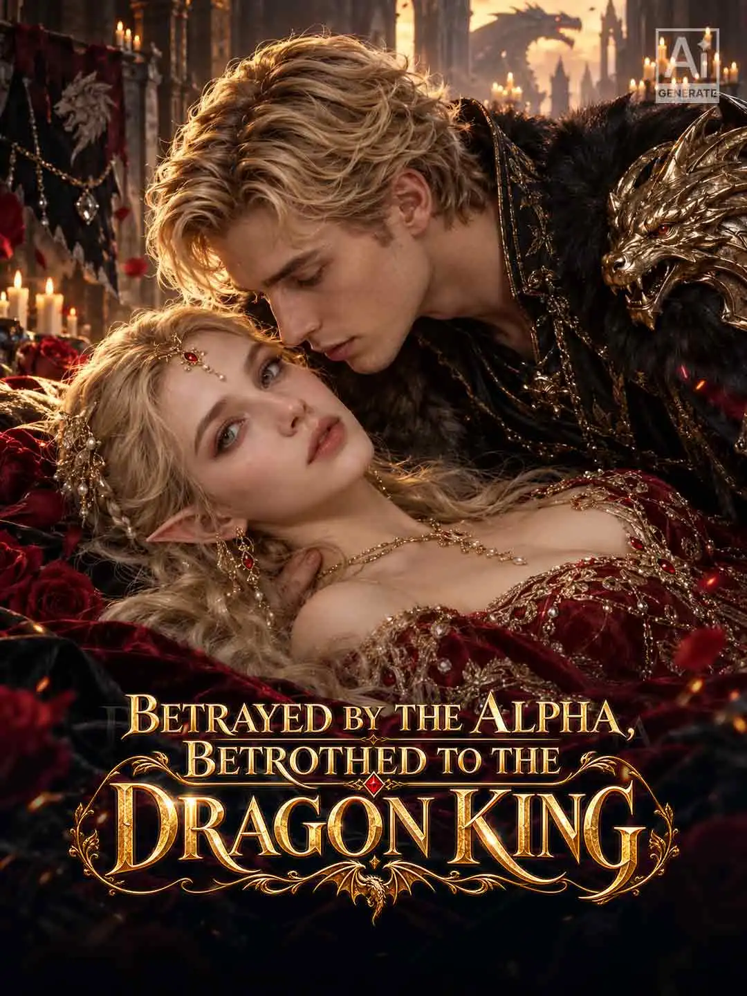 Betrayed by the Alpha, Betrothed to the Dragon King short drama poster
