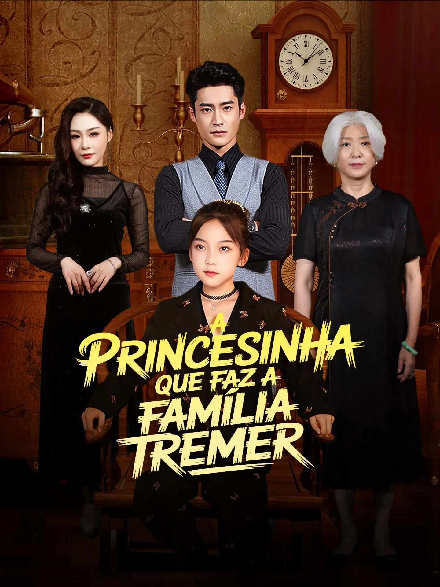 A Princesinha Que Faz a Família Tremer short drama poster