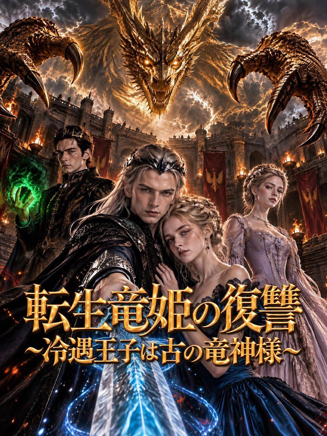 転生竜姫の復讐～冷遇王子は古の竜神様～ short drama poster