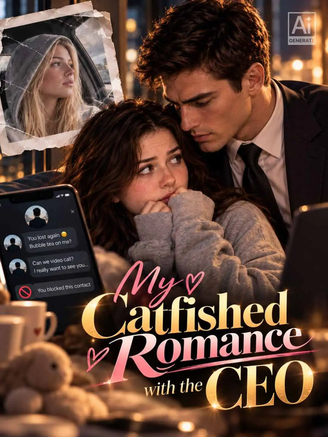 My Catfished Romance with the CEO short drama poster