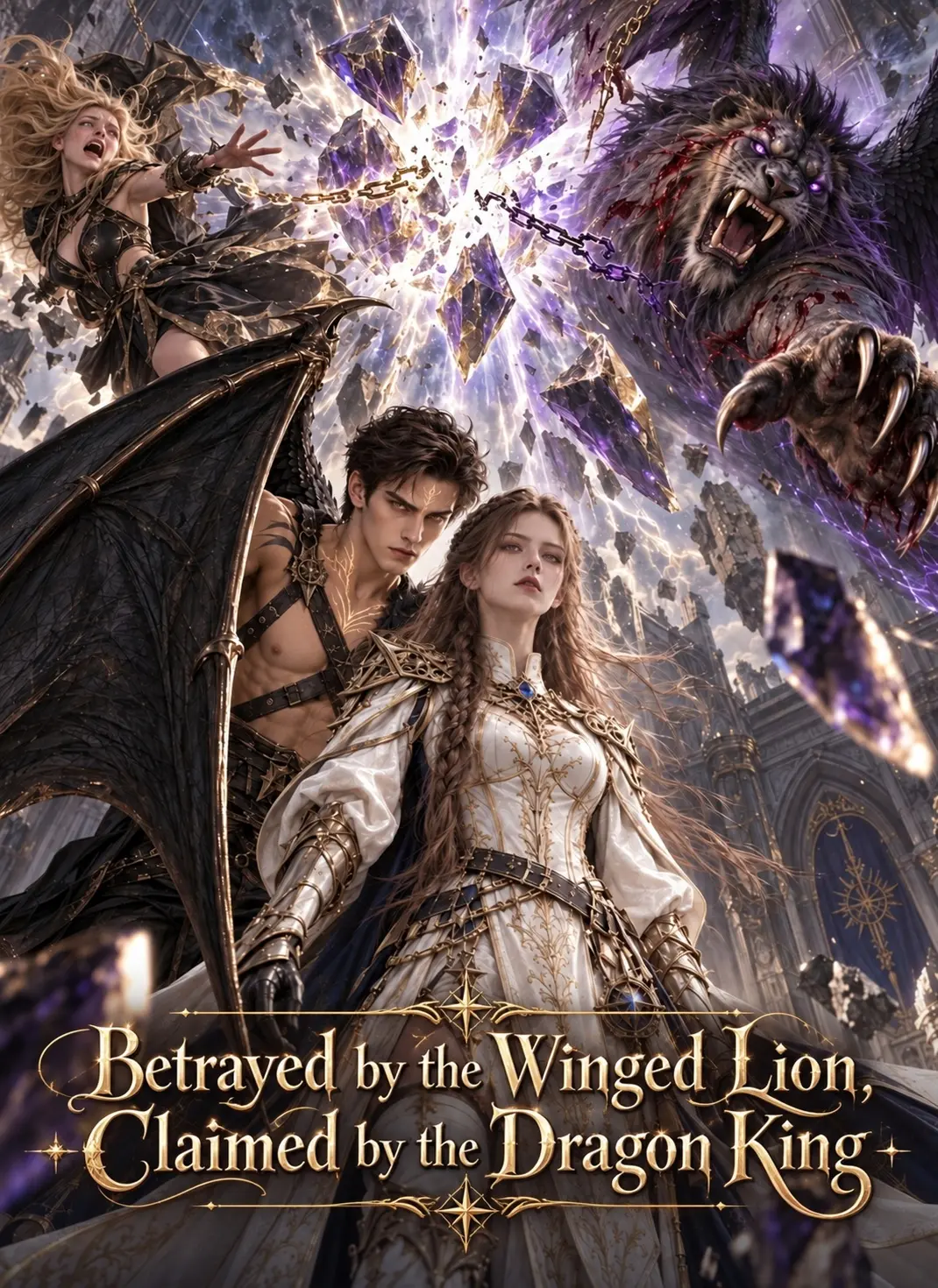 Betrayed by the Winged Lion, Claimed by the Dragon King short drama poster