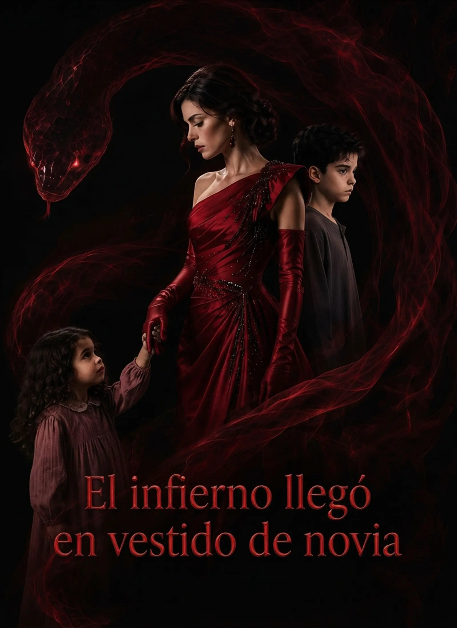 El infierno llegó en vestido de novia short drama poster