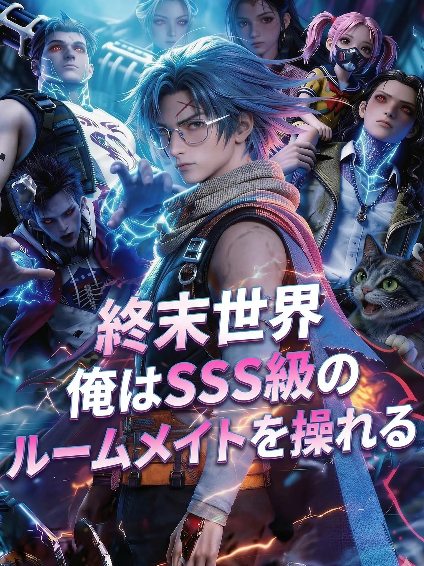 終末世界 俺はSSS級のルームメイトを操れる short drama poster