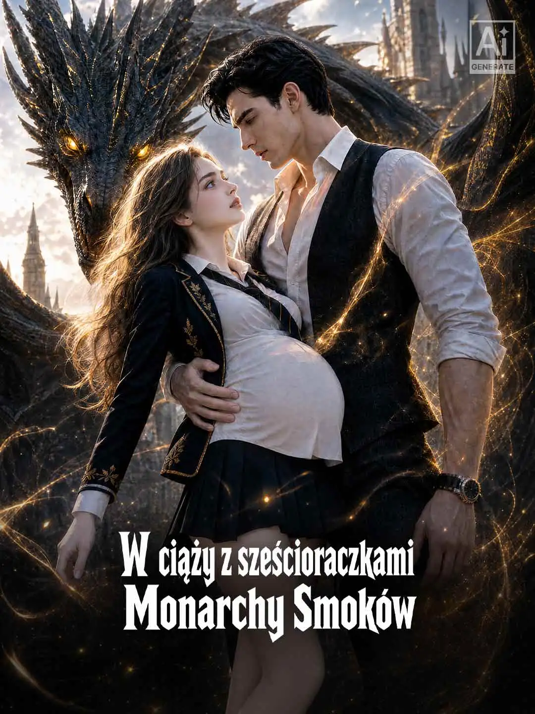 W ciąży z sześcioraczkami Monarchy Smoków short drama poster