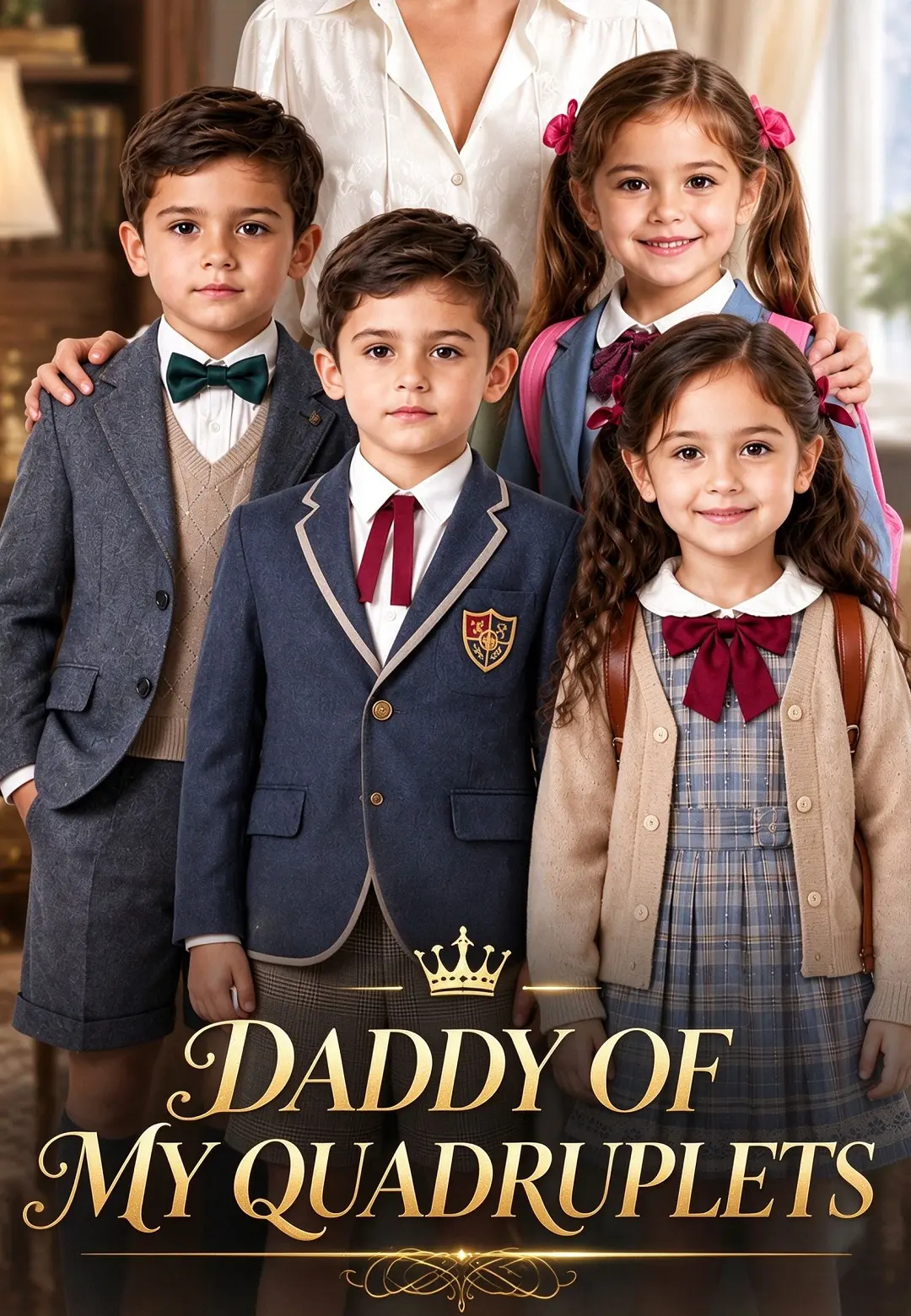 Daddy of My Quadruplets short drama poster
