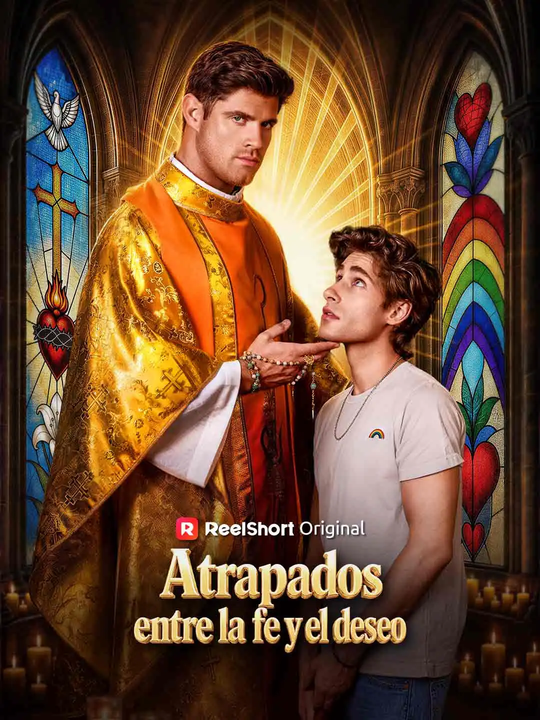 Atrapados entre la fe y el deseo short drama poster