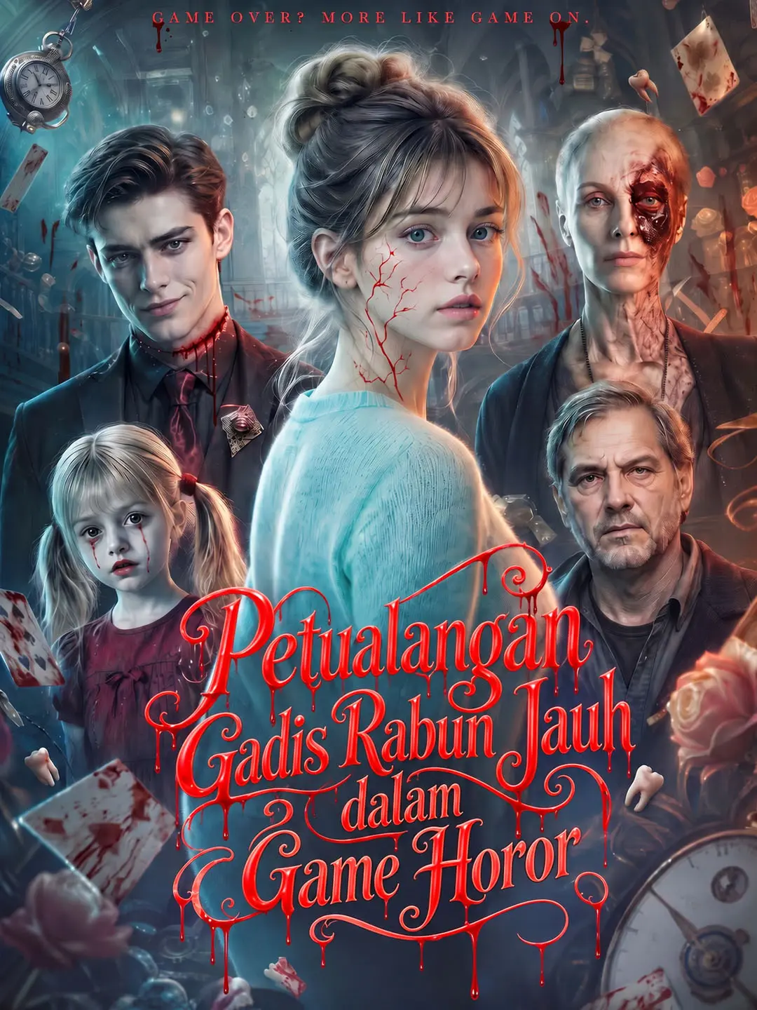 Petualangan Gadis Rabun Jauh dalam Game Horor short drama poster