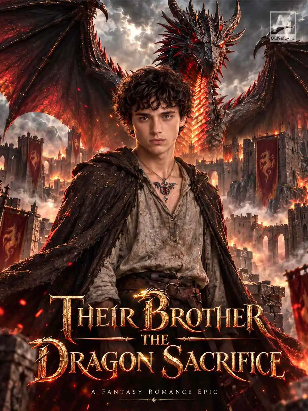 Their Brother, the Dragon Sacrifice short drama poster