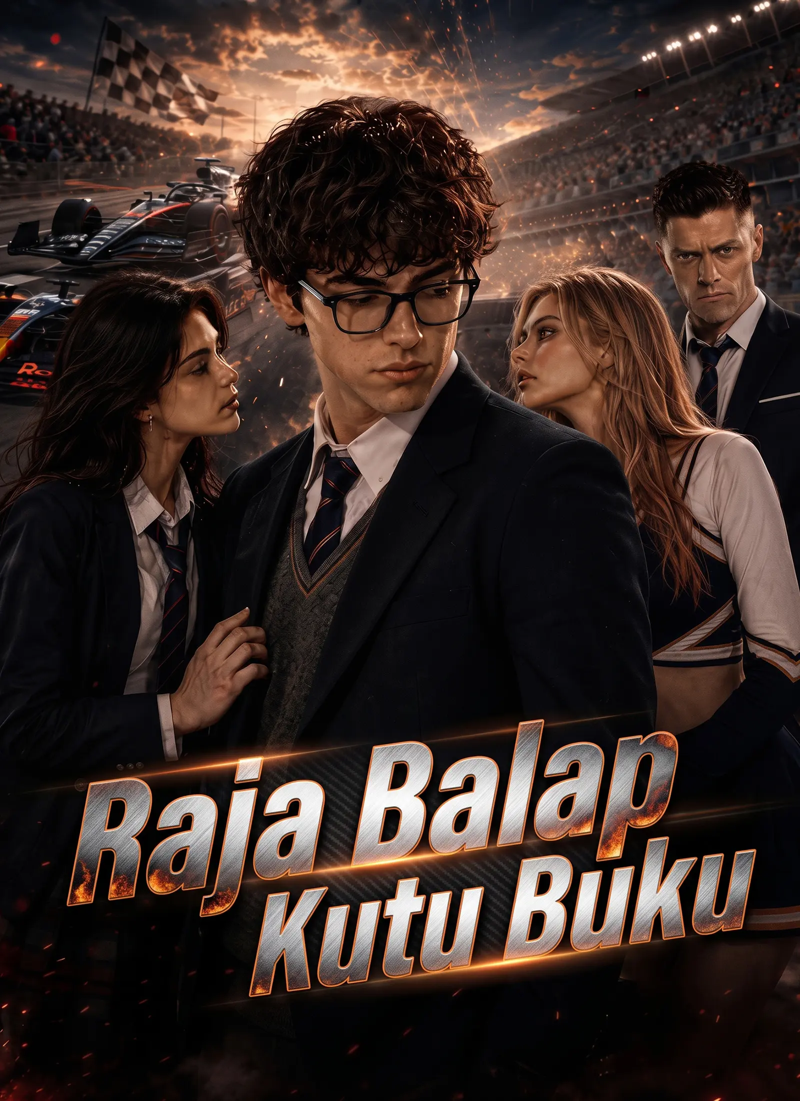 Raja Balap Kutu Buku short drama poster