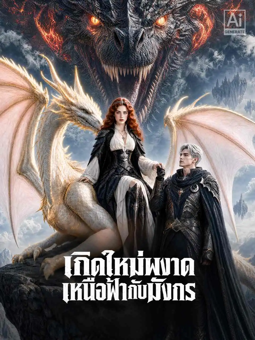 เกิดใหม่ผงาดเหนือฟ้ากับมังกร short drama poster
