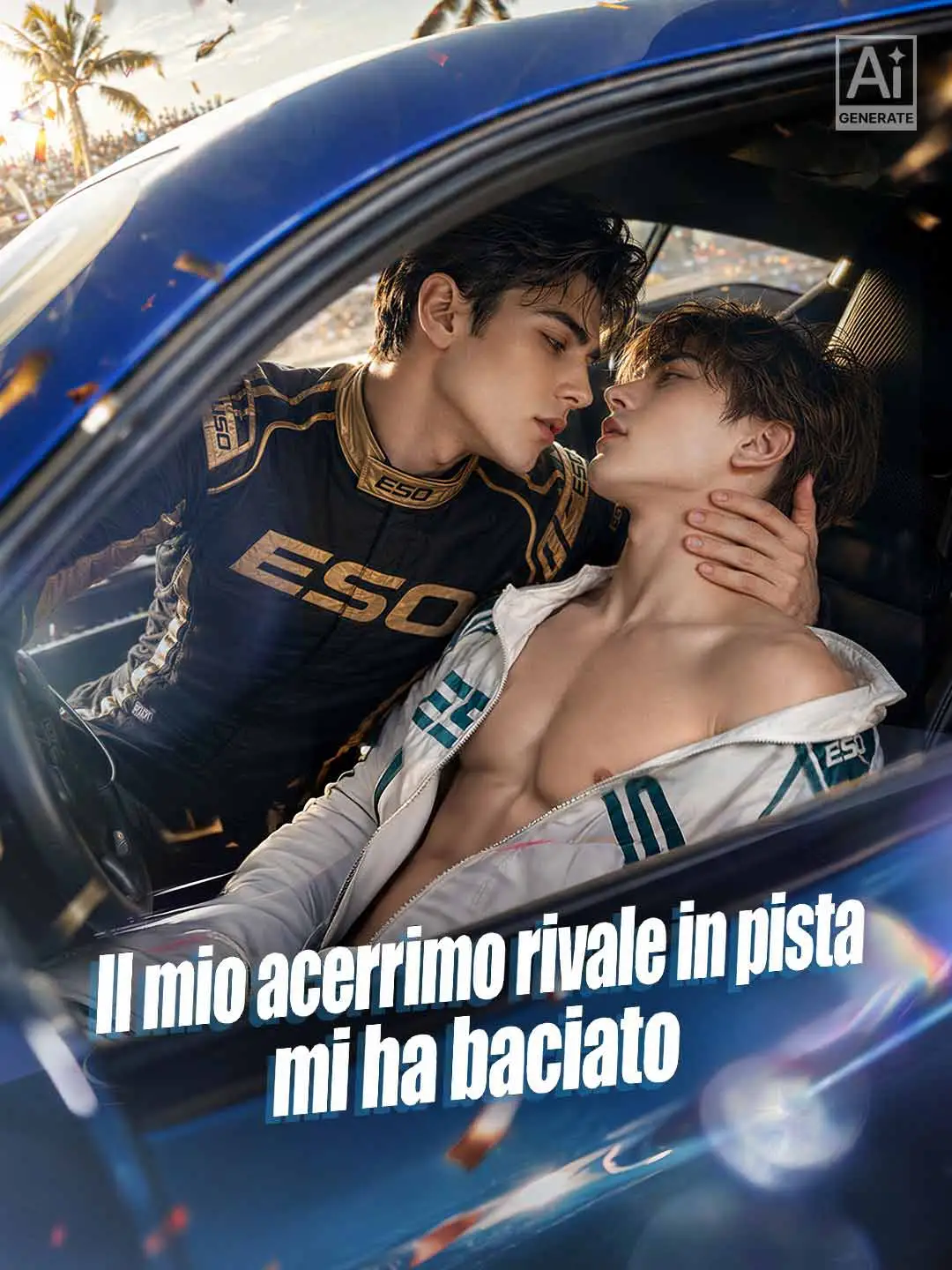 Il mio acerrimo rivale in pista mi ha baciato short drama poster