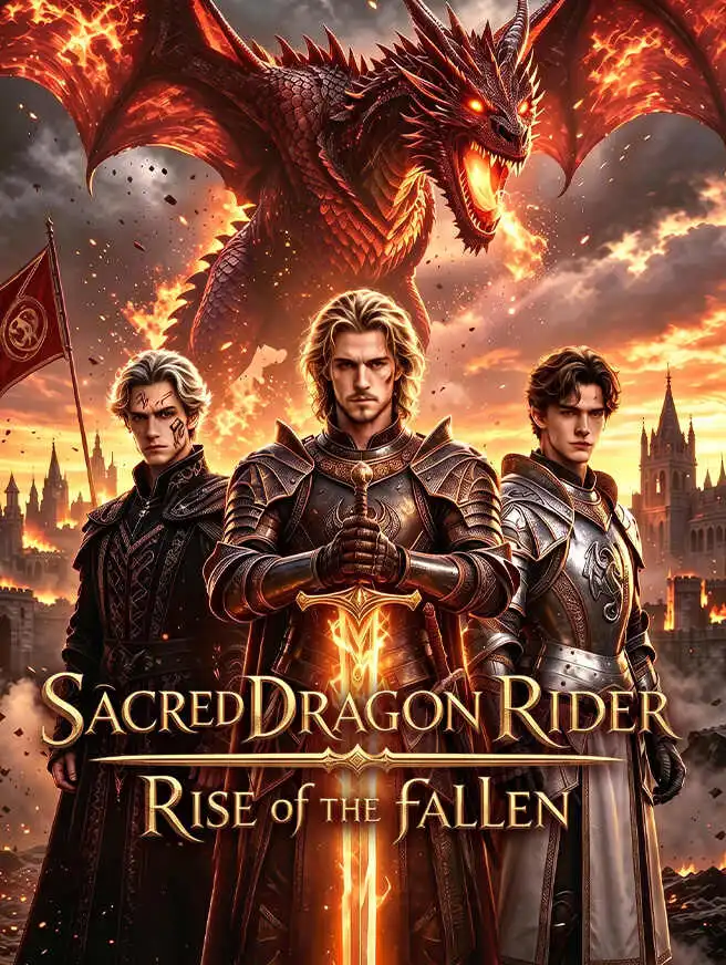 Sacred Dragon Rider Rise of the Fallen short drama poster