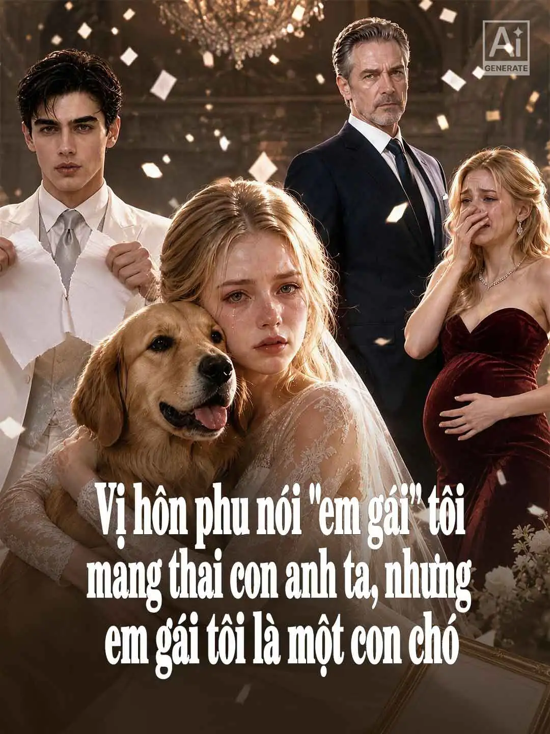 Vị hôn phu nói "em gái" tôi mang thai con anh ta, nhưng em gái tôi là một con chó short drama poster