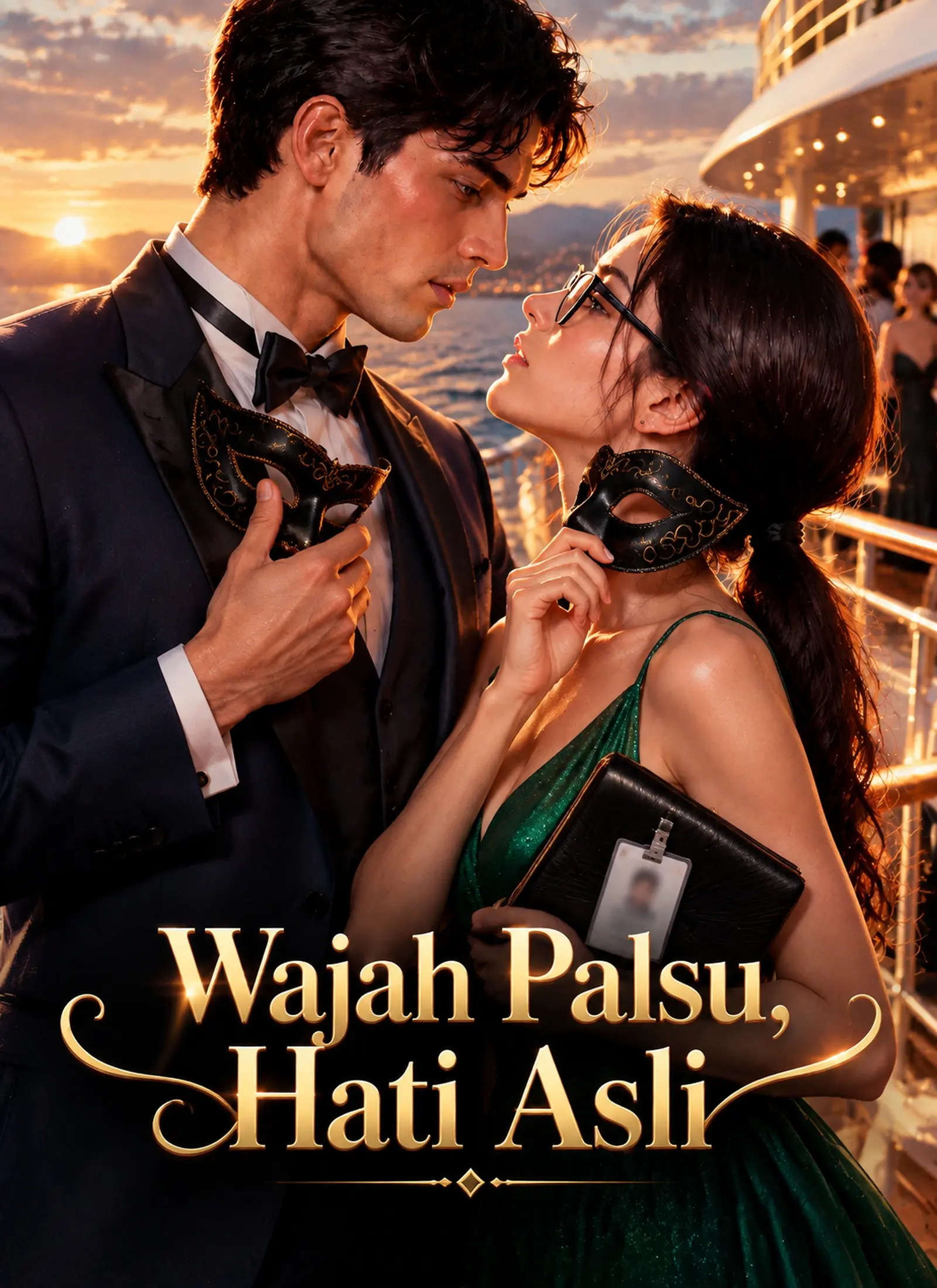 [Dubbing] Wajah Palsu, Hati Asli short drama poster