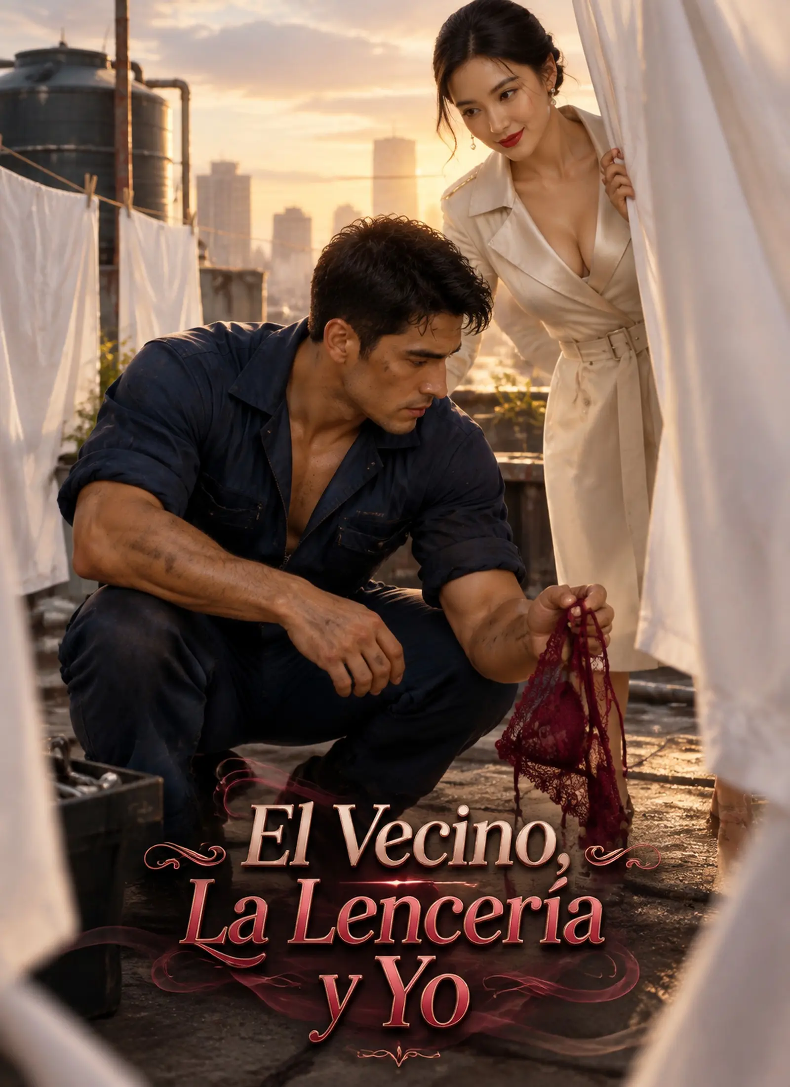 El Vecino, La Lencería y Yo short drama poster