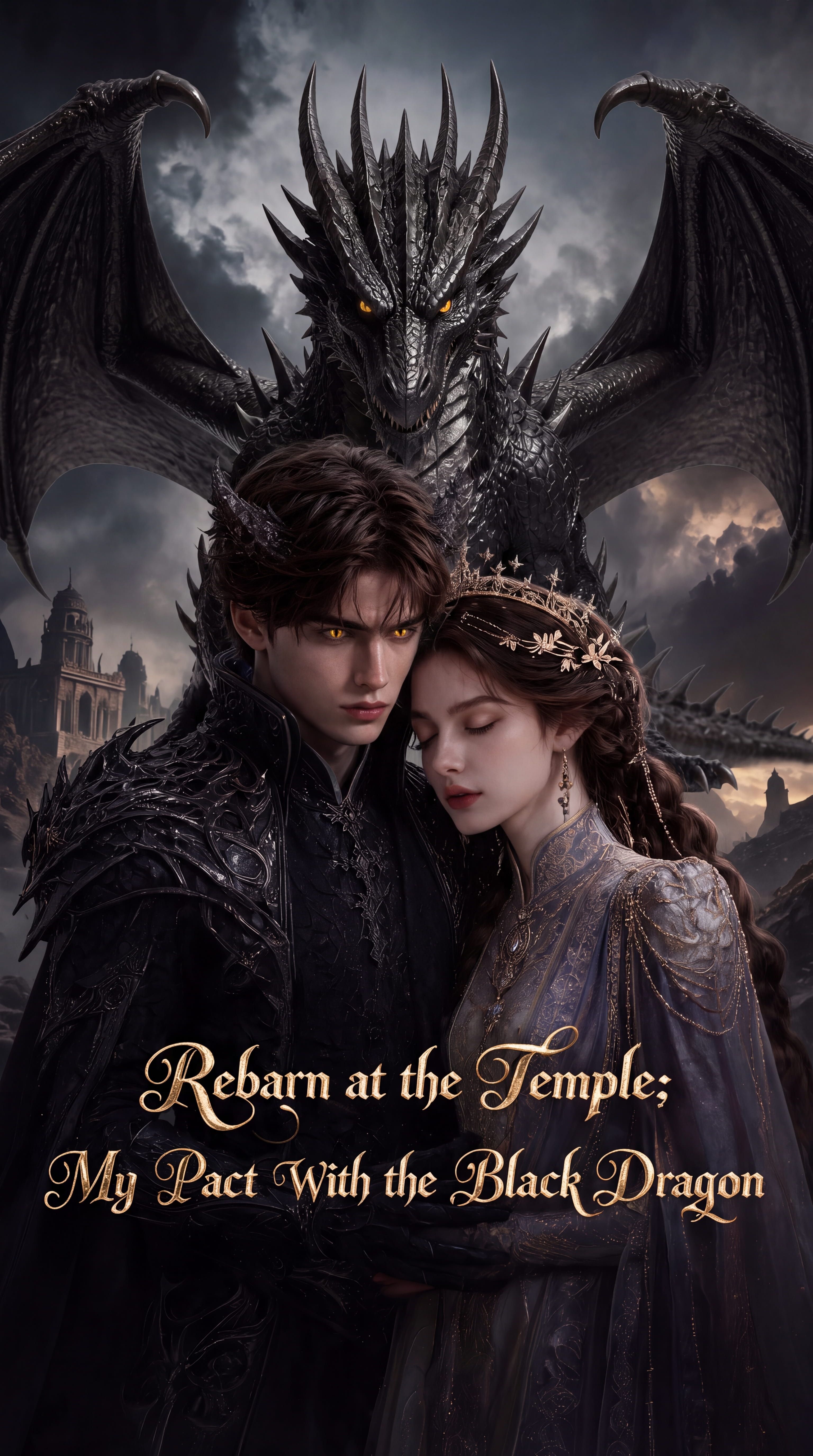Reborn at the Temple: My Pact With the Black Dragon short drama poster