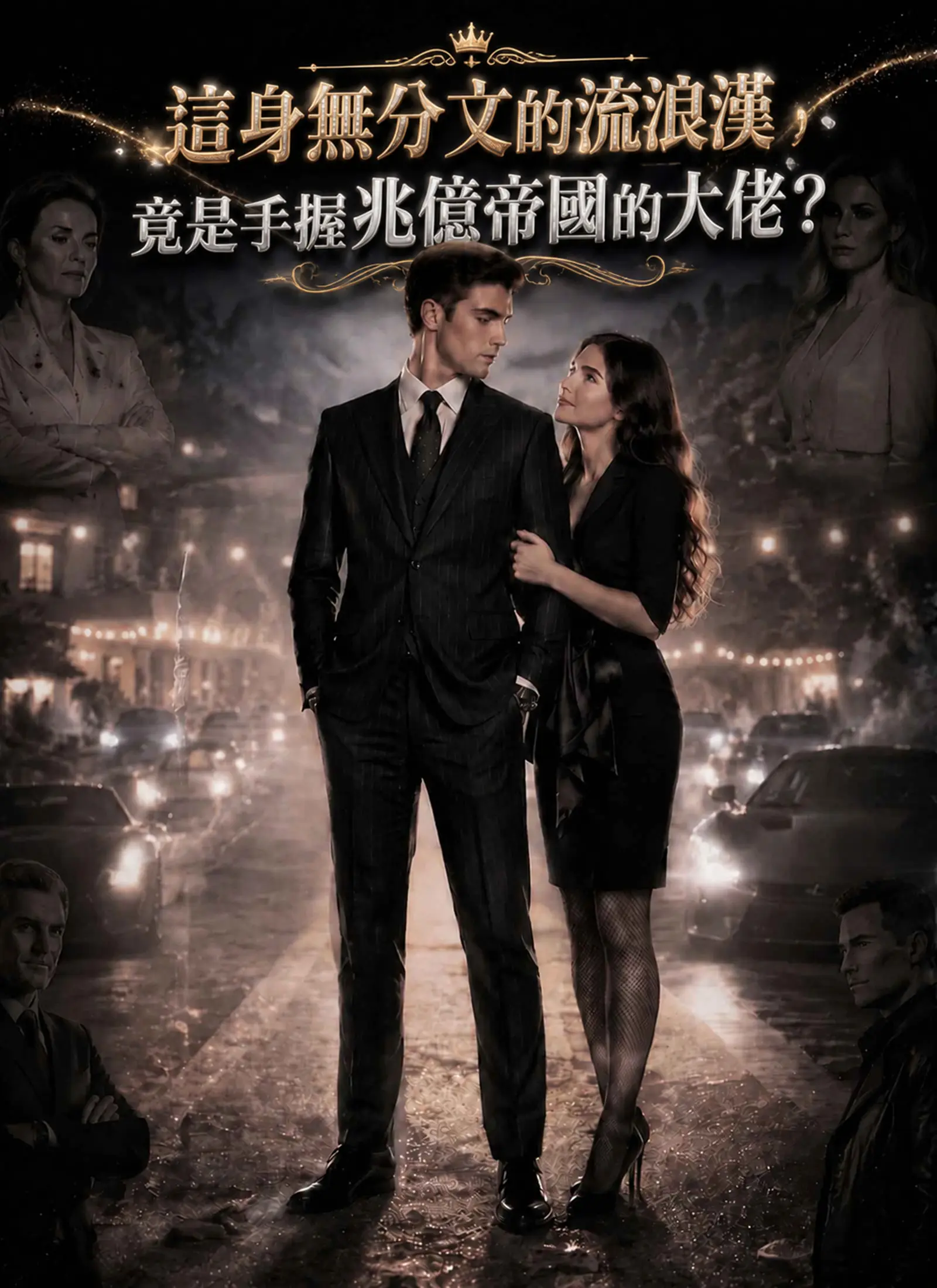 這身無分文的流浪漢，竟是手握兆億帝國的大佬？ short drama poster