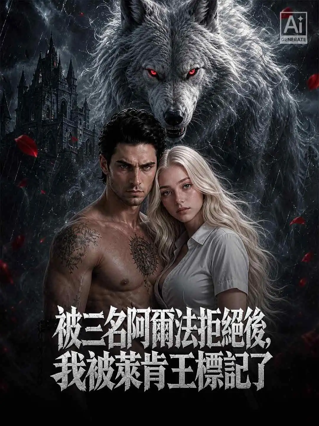 被三名阿爾法拒絕後，我被萊肯王標記了 short drama poster