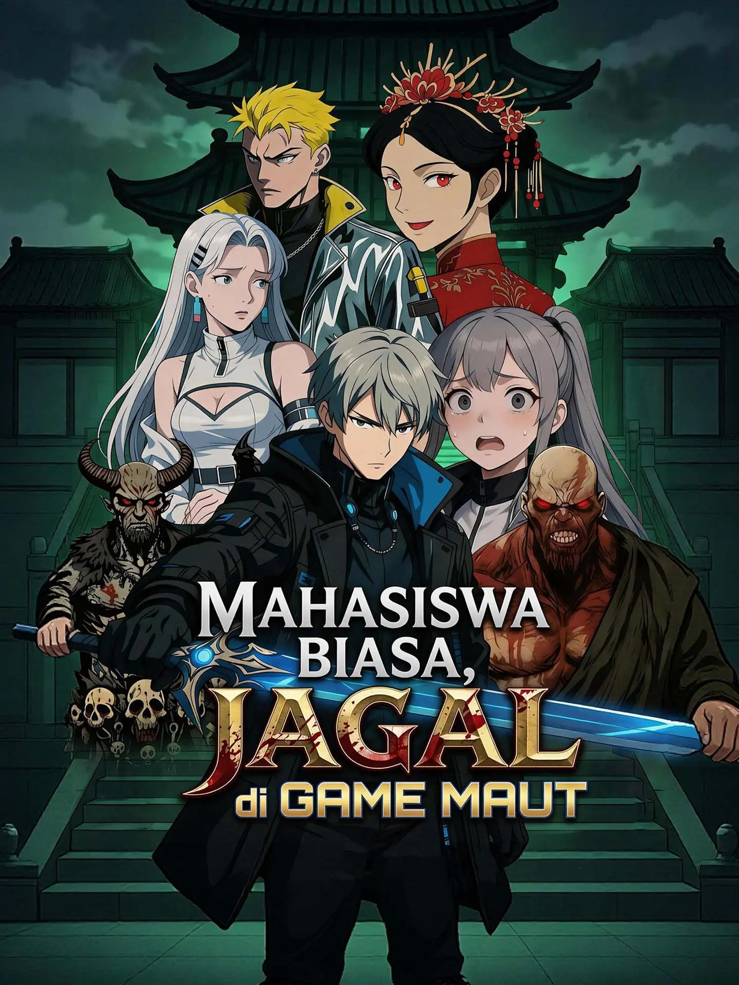 [Sulih Suara]Mahasiswa Biasa, Jagal di Game Maut short drama poster