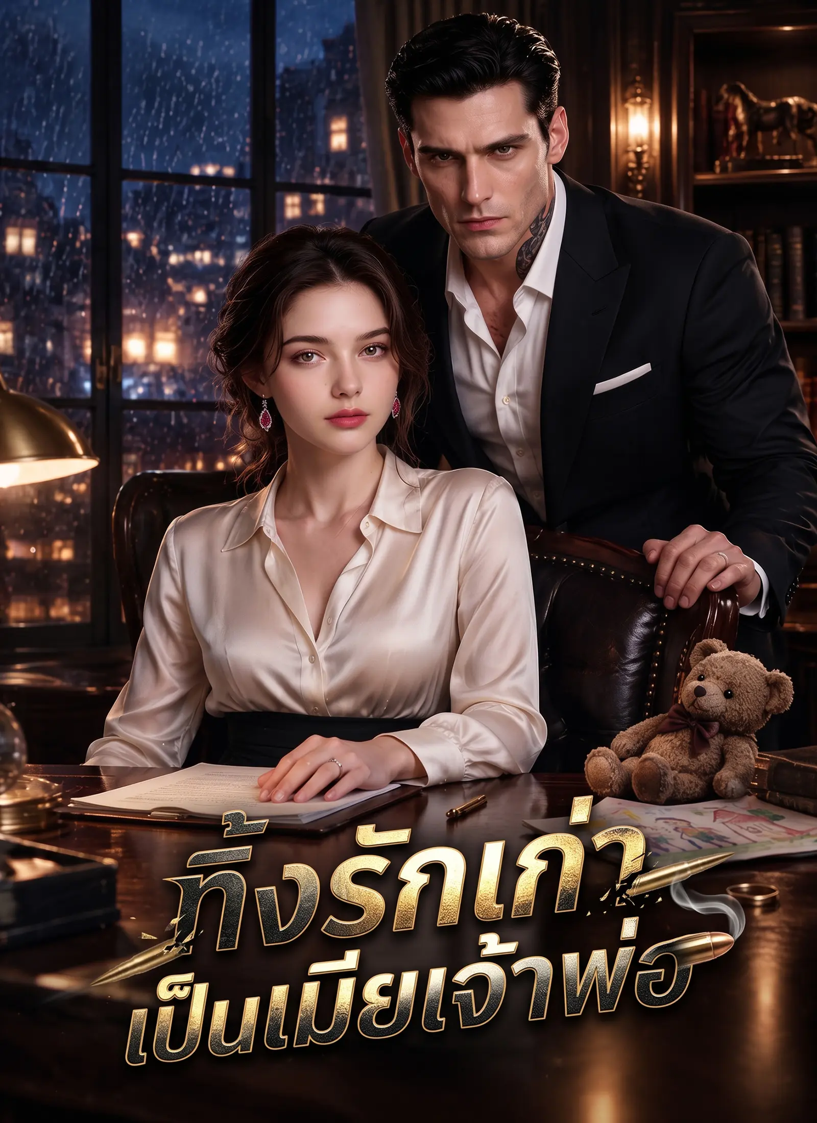 [พากย์ไทย] ทิ้งรักเก่า เป็นเมียเจ้าพ่อ short drama poster