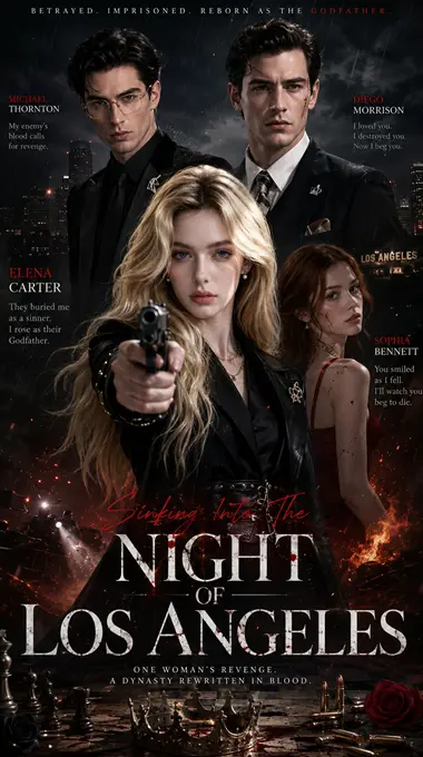 Sinking Into The Night Of Los Angeles short drama poster