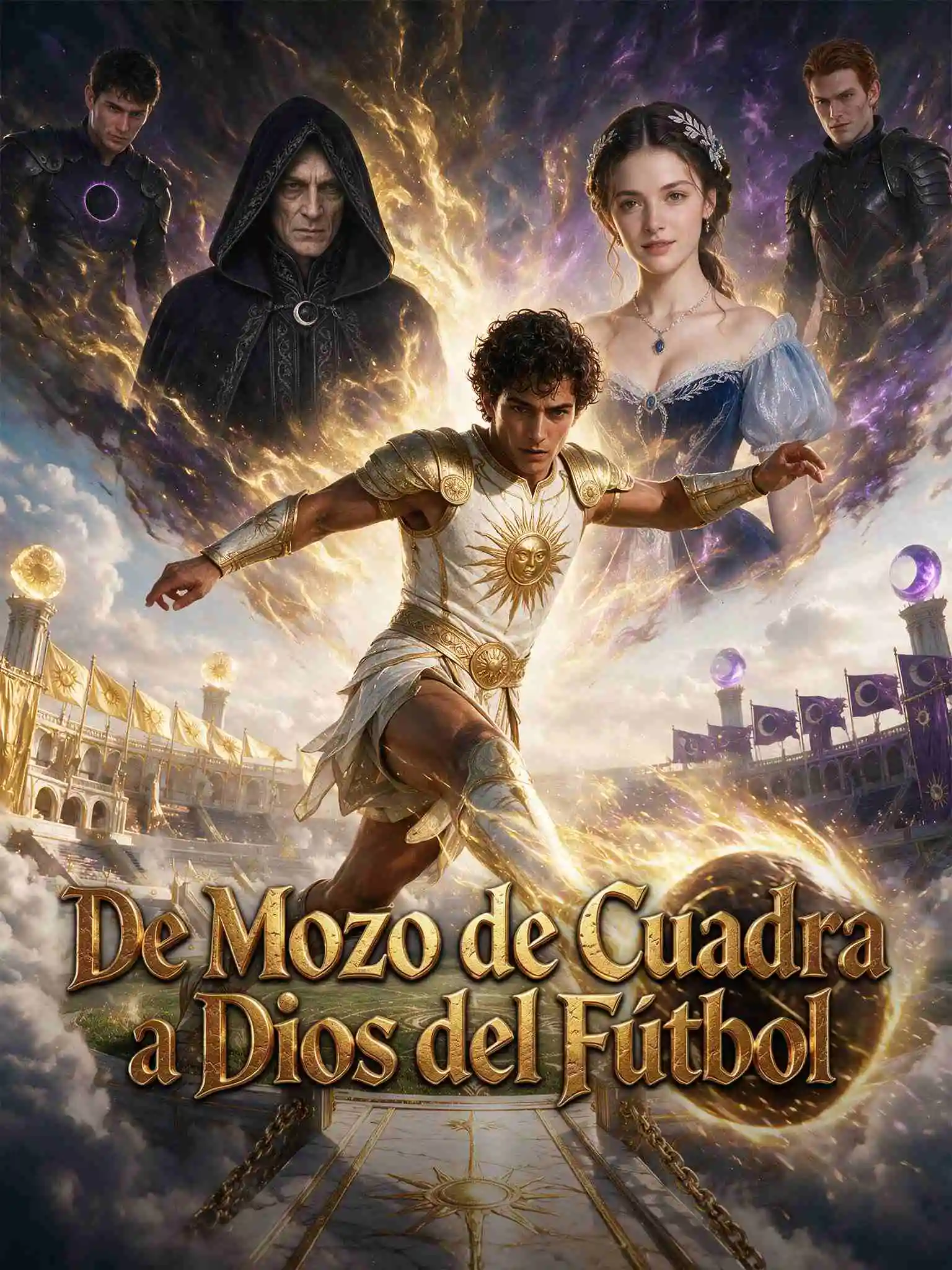 From Stable Boy to Soccer God（外部自制）AI西配 short drama poster