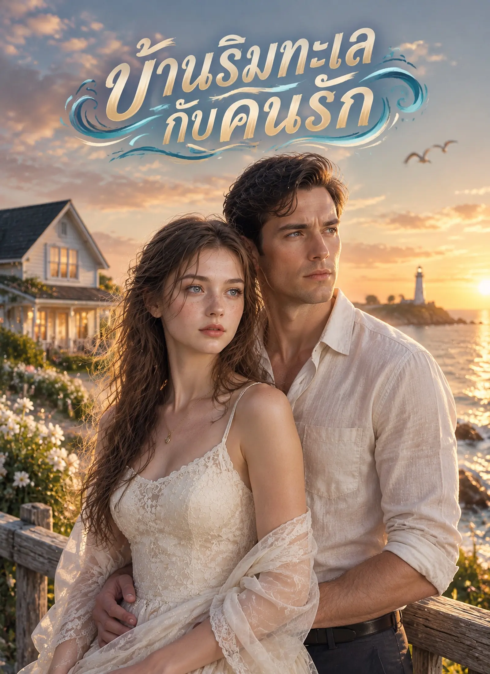[พากย์ไทย]บ้านริมทะเลกับคนรัก short drama poster